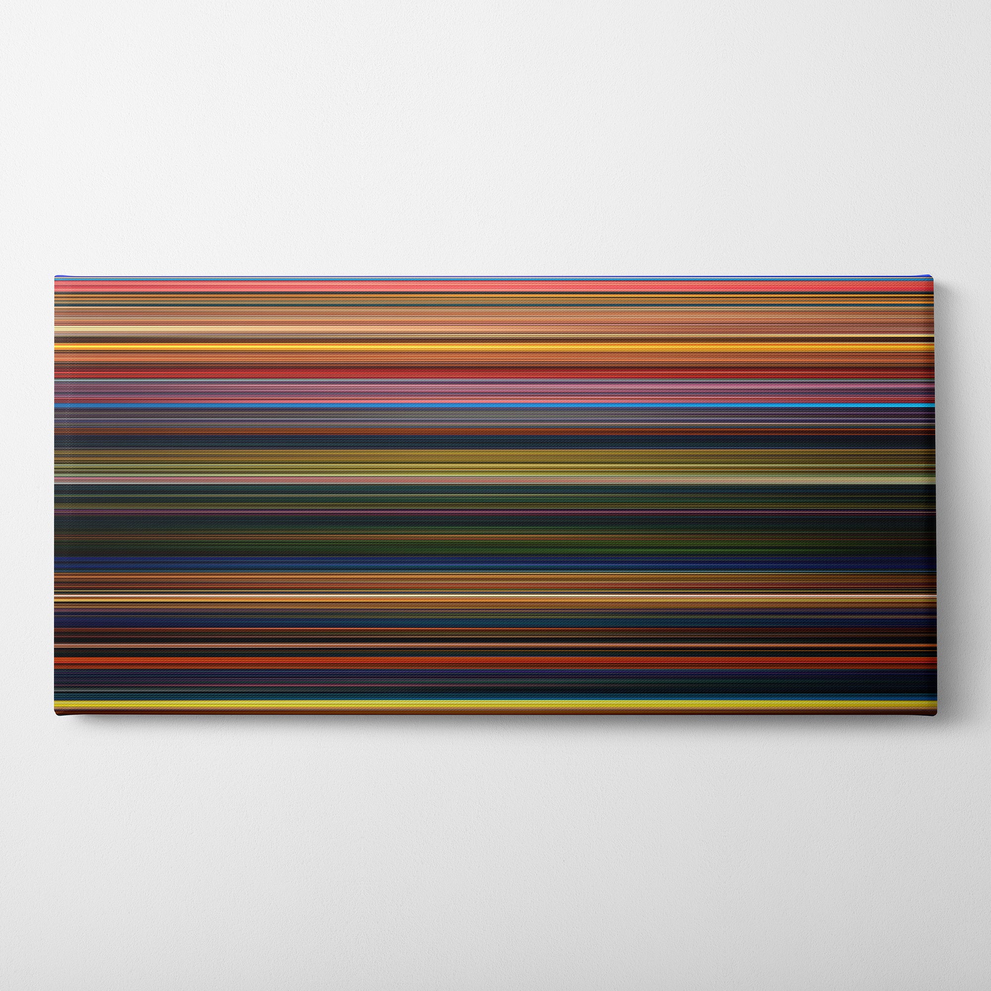 The Princess and the Frog (2009) CineSpectrum Color Spectrum Canvas Print - Horizontal on Wall