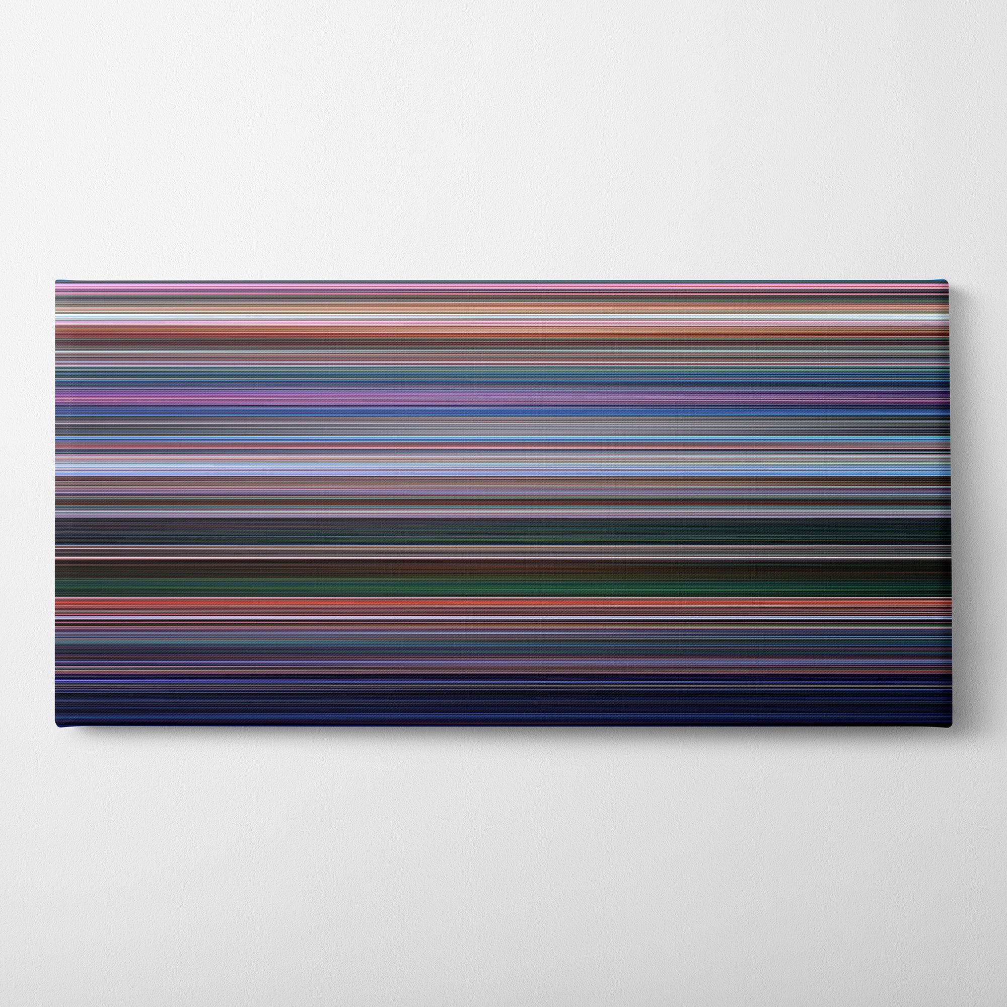 The Rescuers Down Under (1990) CineSpectrum Color Spectrum Canvas Print - Horizontal on Wall