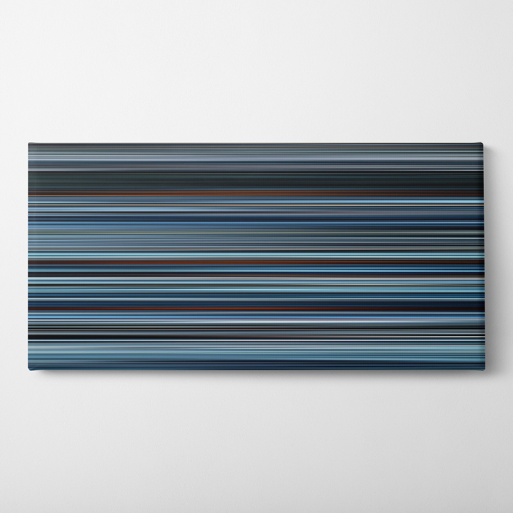 The Revenant (2015) CineSpectrum Color Spectrum Canvas Print - Horizontal on Wall