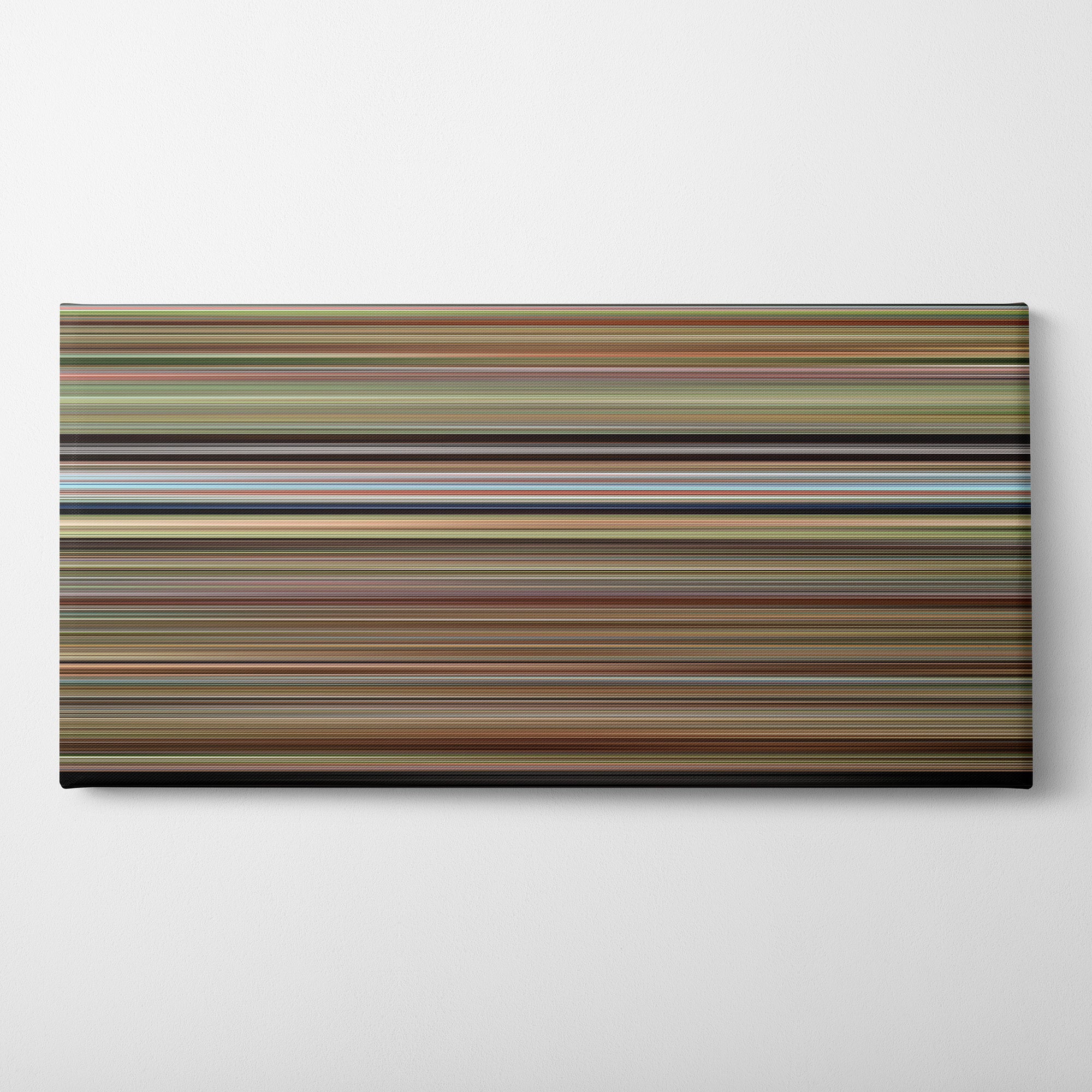 The Sandlot (1993) CineSpectrum Color Spectrum Canvas Print - Horizontal on Wall