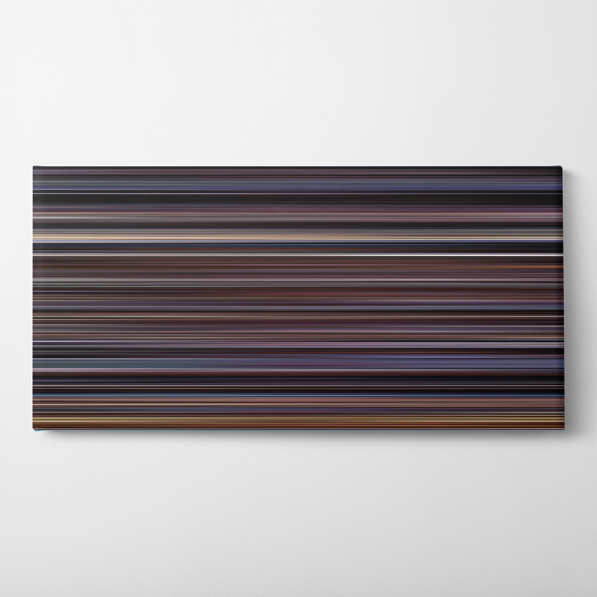 The Shawshank Redemption (1994) CineSpectrum Color Spectrum Canvas Print - Horizontal on Wall