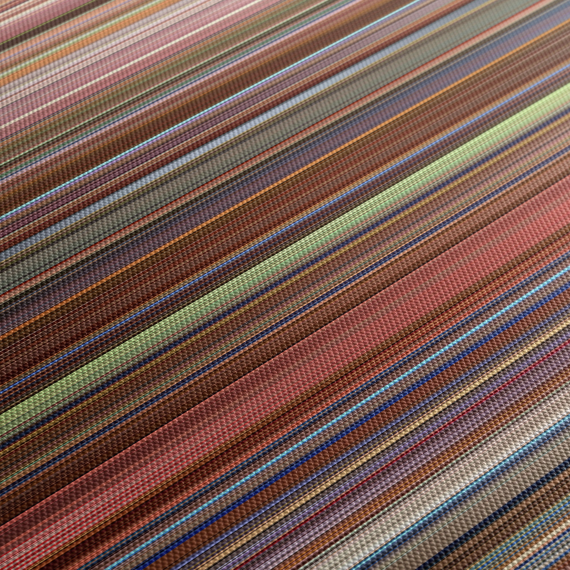 The Shining (1980) CineSpectrum Color Spectrum Canvas Print - Close Up of Middle of Print