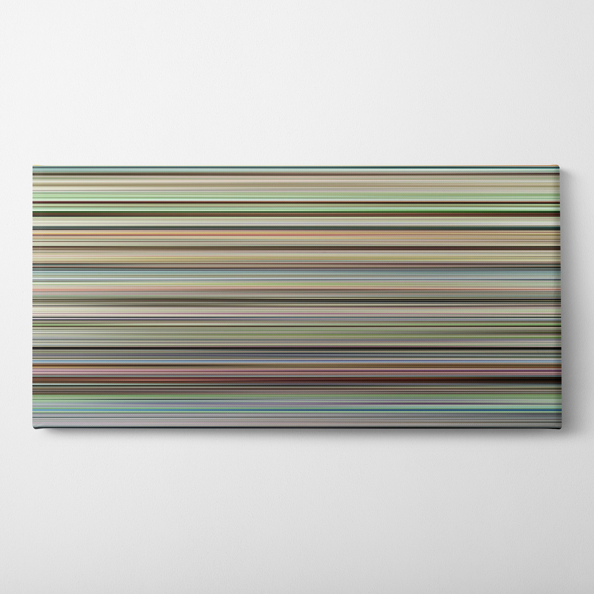 The Tale of the Princess Kaguya (2013) CineSpectrum Color Spectrum Canvas Print - Horizontal on Wall