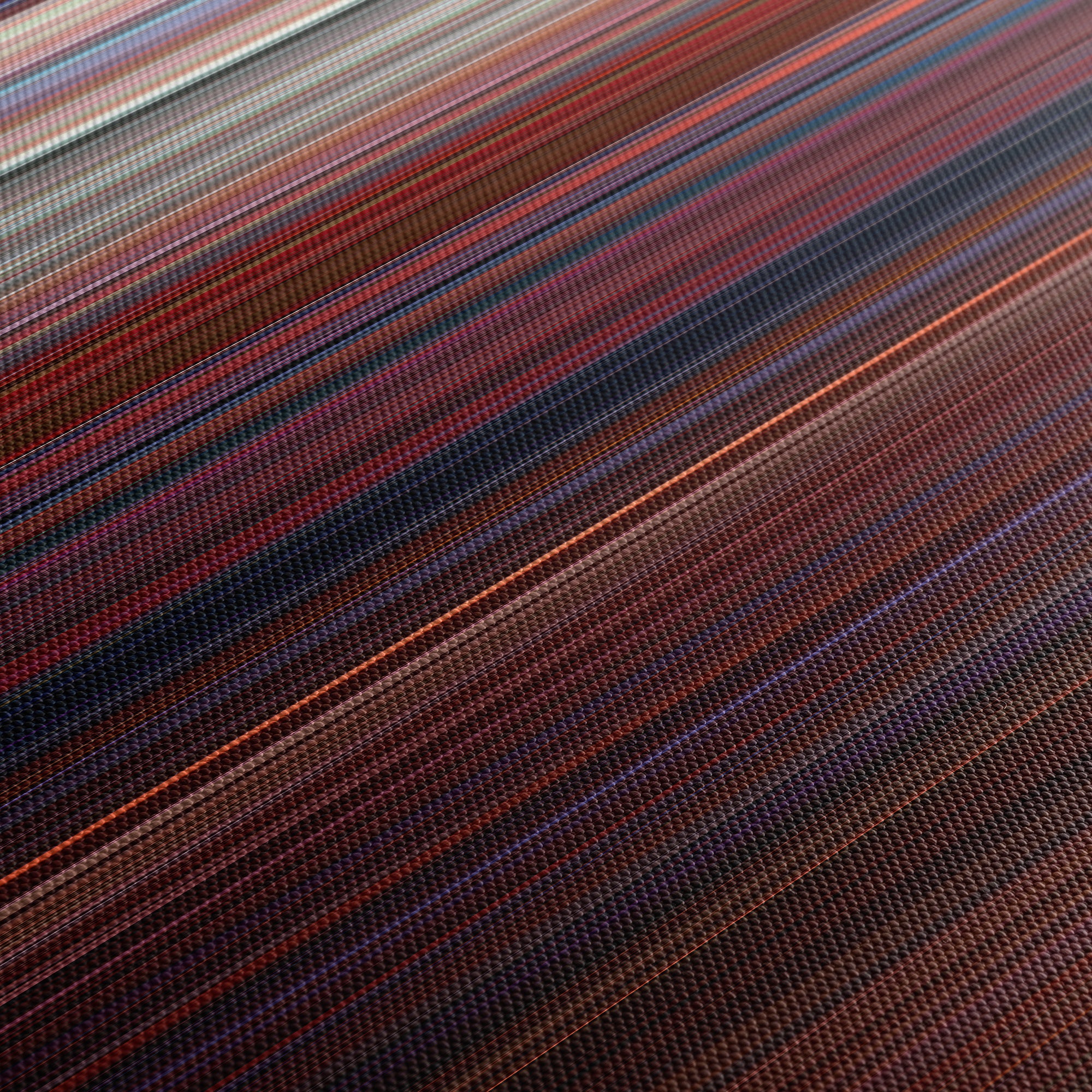 The Texas Chainsaw Massacre 2 (1986) CineSpectrum Color Spectrum Canvas Print - Close Up of Middle of Print