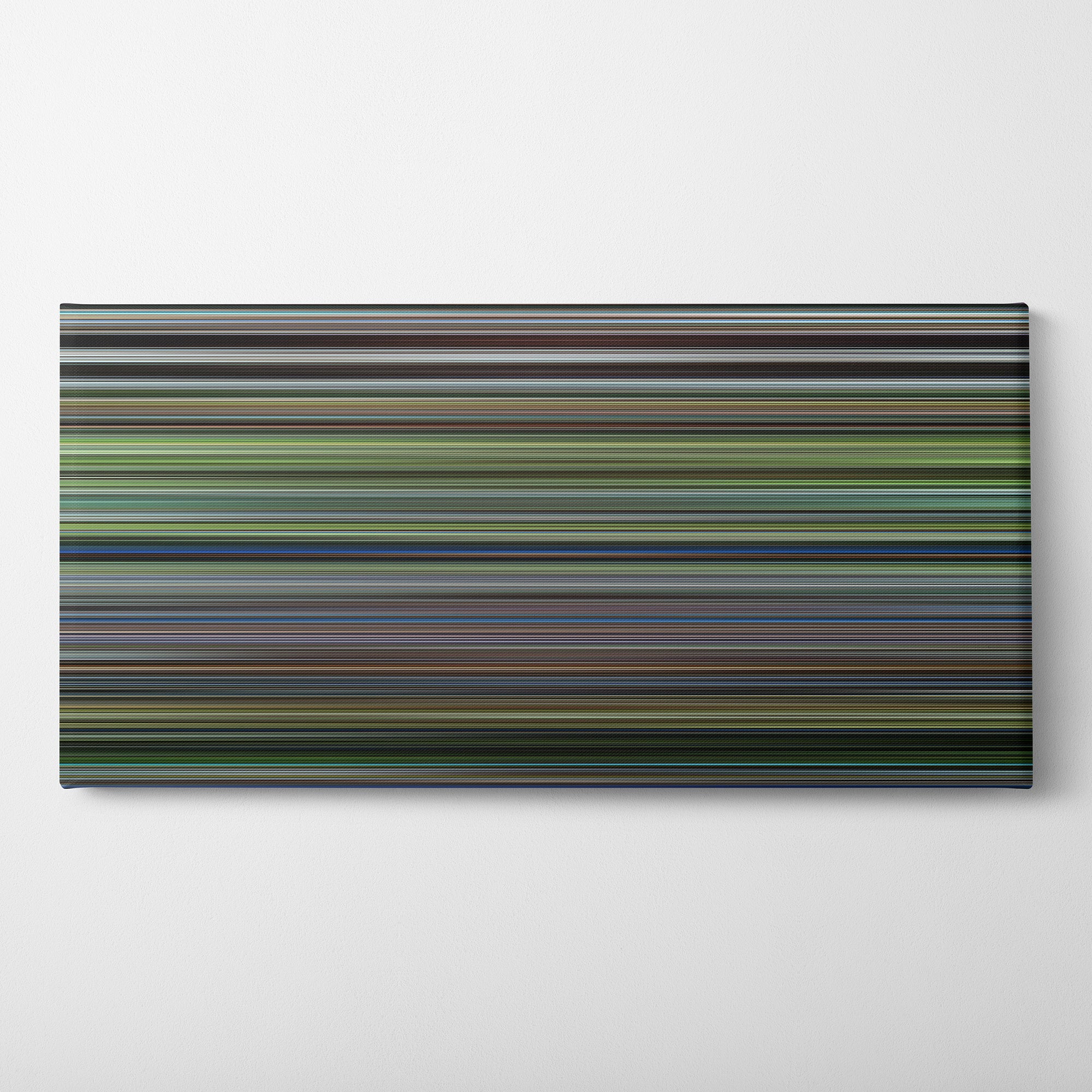 The Thin Red Line (1998) CineSpectrum Color Spectrum Canvas Print - Horizontal on Wall