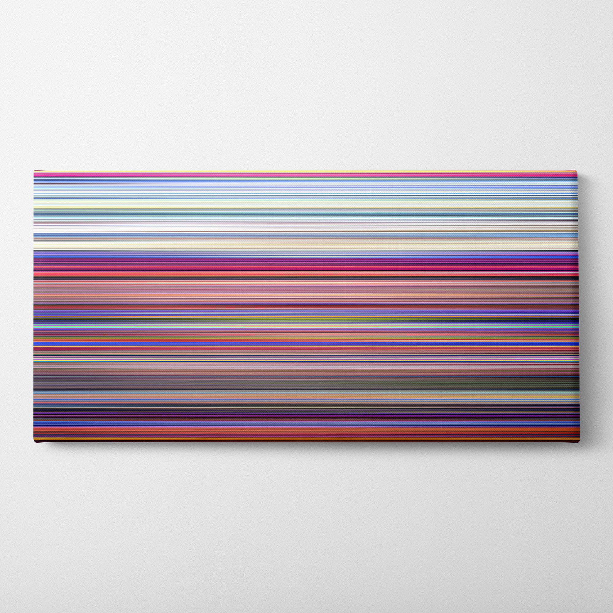 The Three Caballeros (1944) CineSpectrum Color Spectrum Canvas Print - Horizontal on Wall