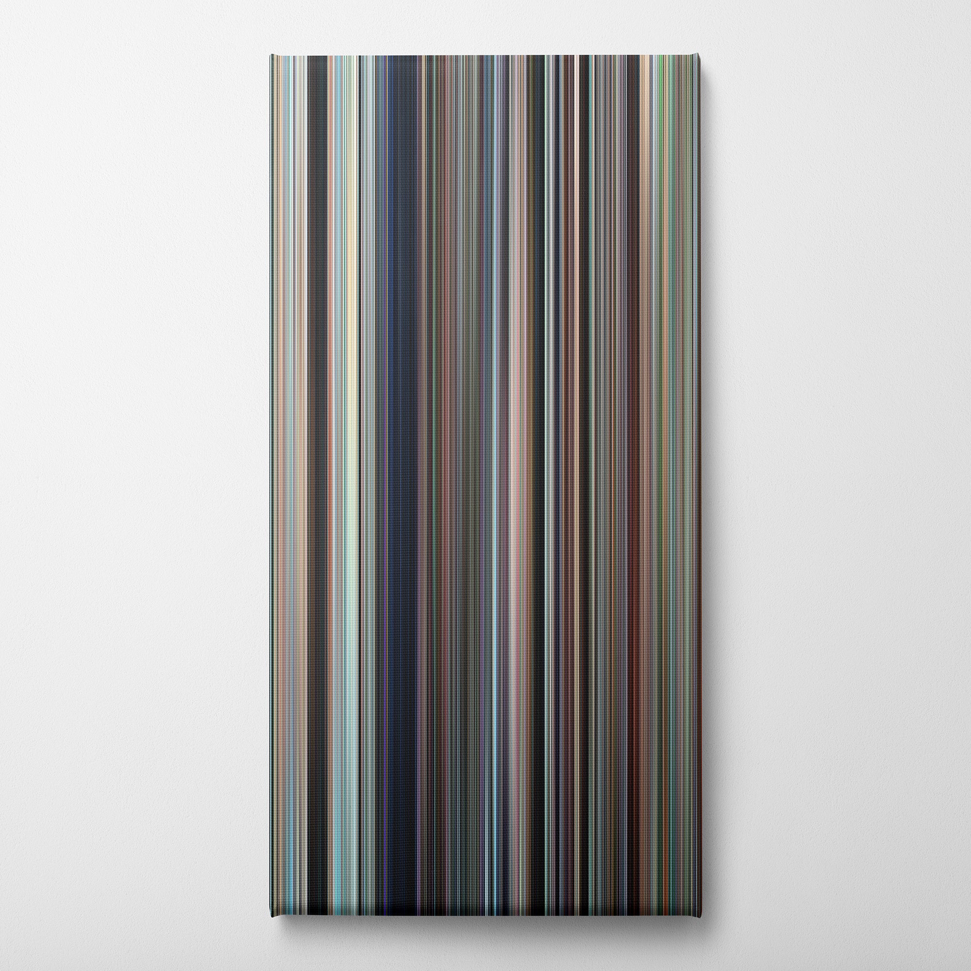 The Toxic Avenger (1984) CineSpectrum Color Spectrum Canvas Print - Vertical on Wall