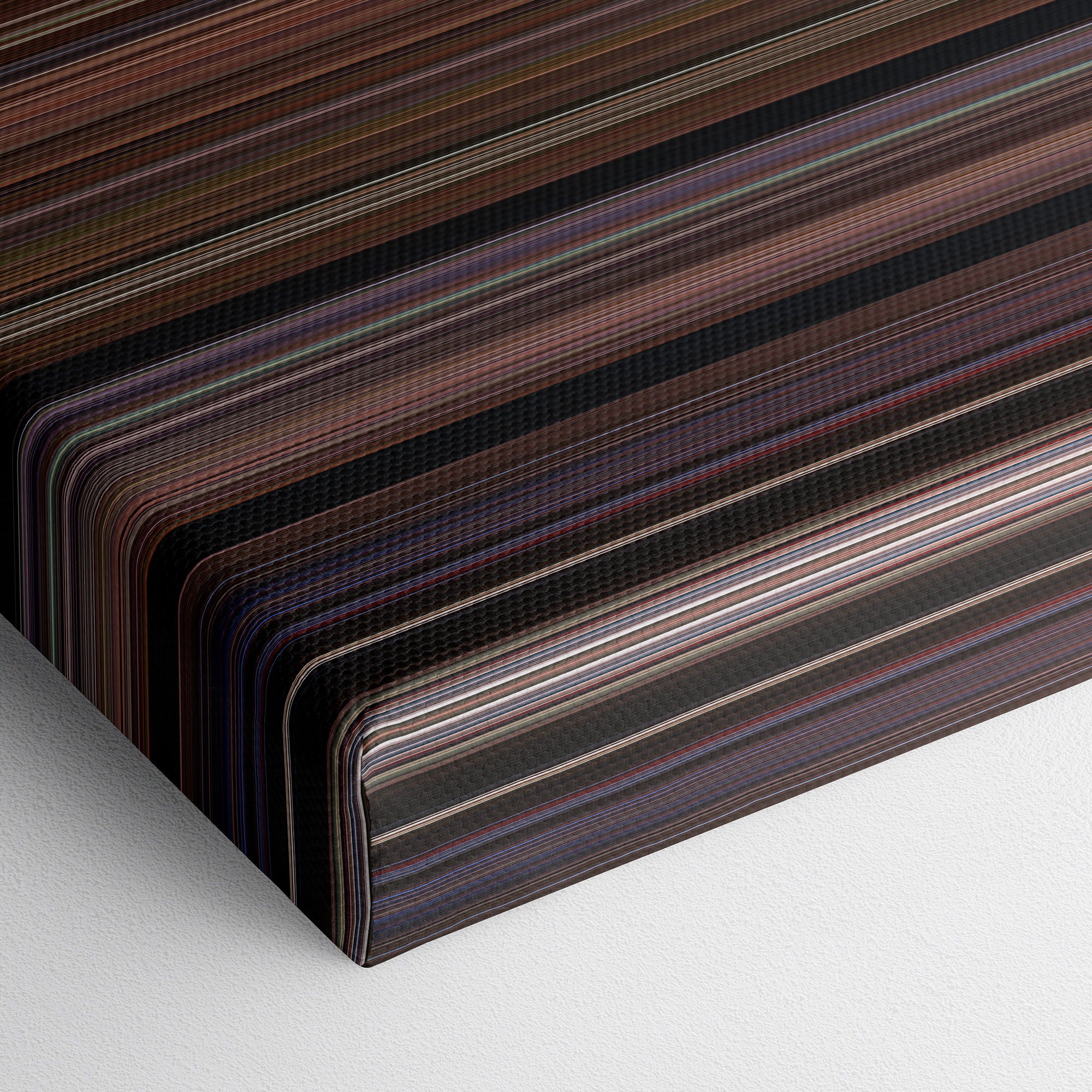The Twilight Saga - Breaking Dawn Part 1 (2011) CineSpectrum Color Spectrum Canvas Print - Close Up of Bottom of Print
