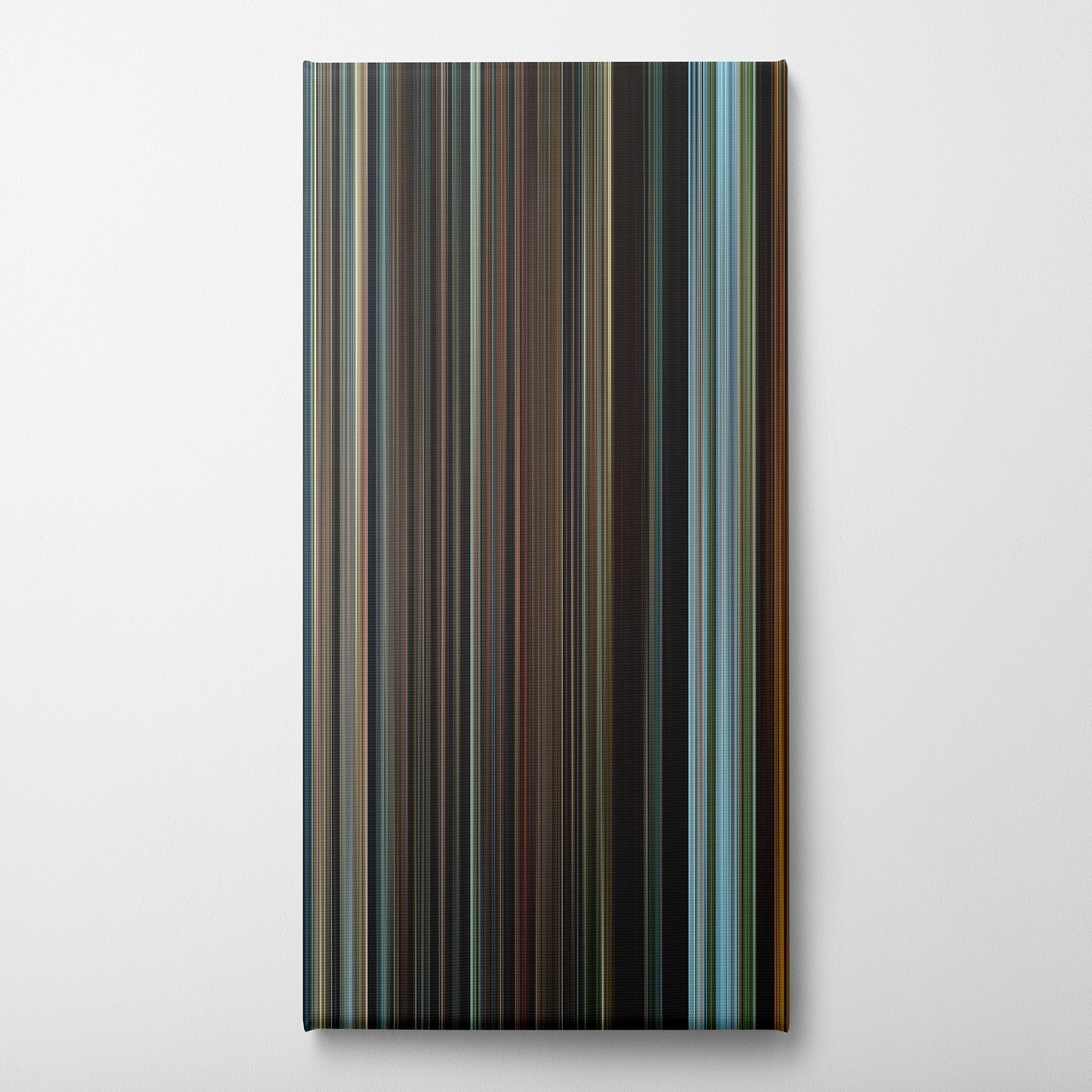 The Twilight Saga - Eclipse (2010) CineSpectrum Color Spectrum Canvas Print - Vertical on Wall