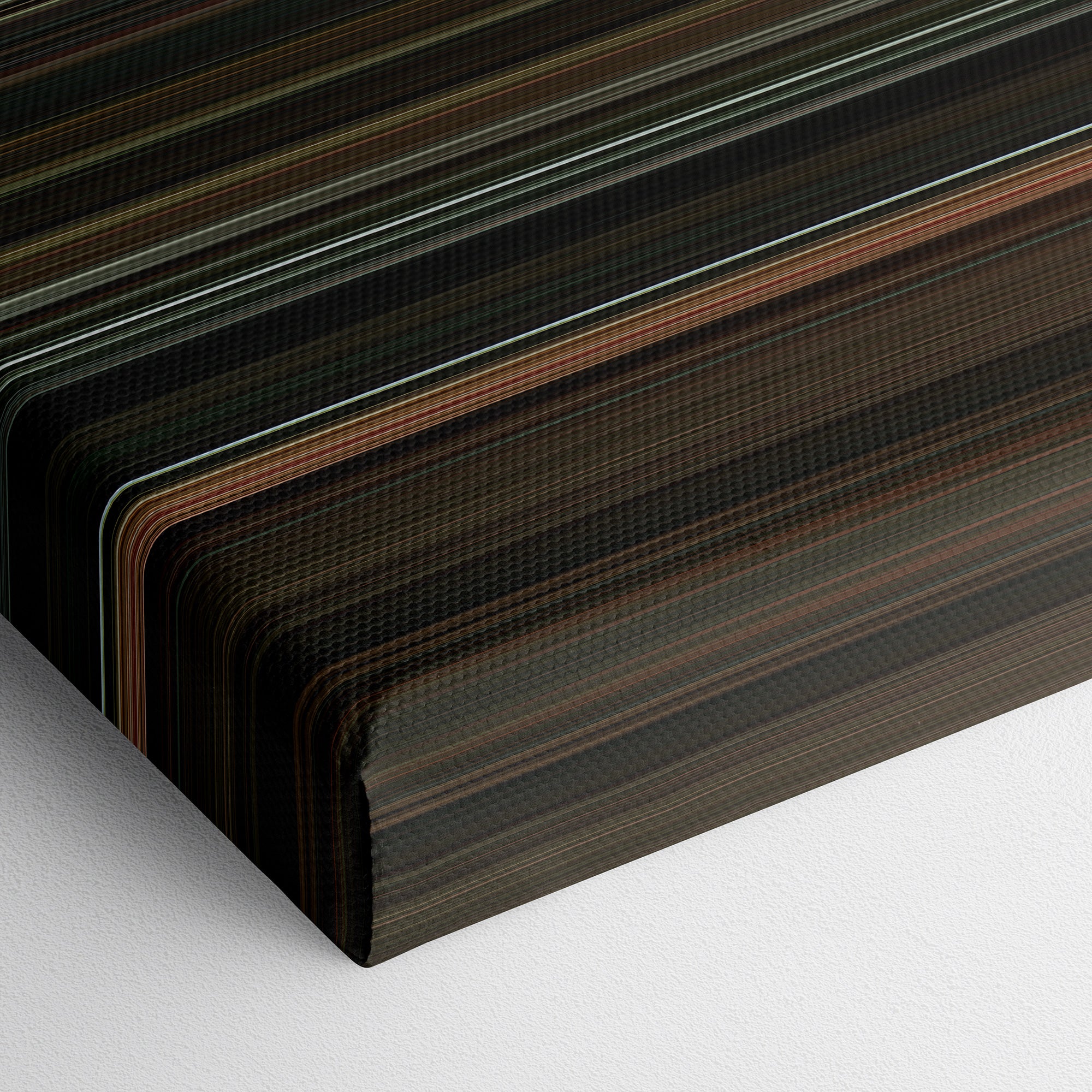 The Twilight Saga - New Moon (2009) CineSpectrum Color Spectrum Canvas Print - Close Up of Bottom of Print