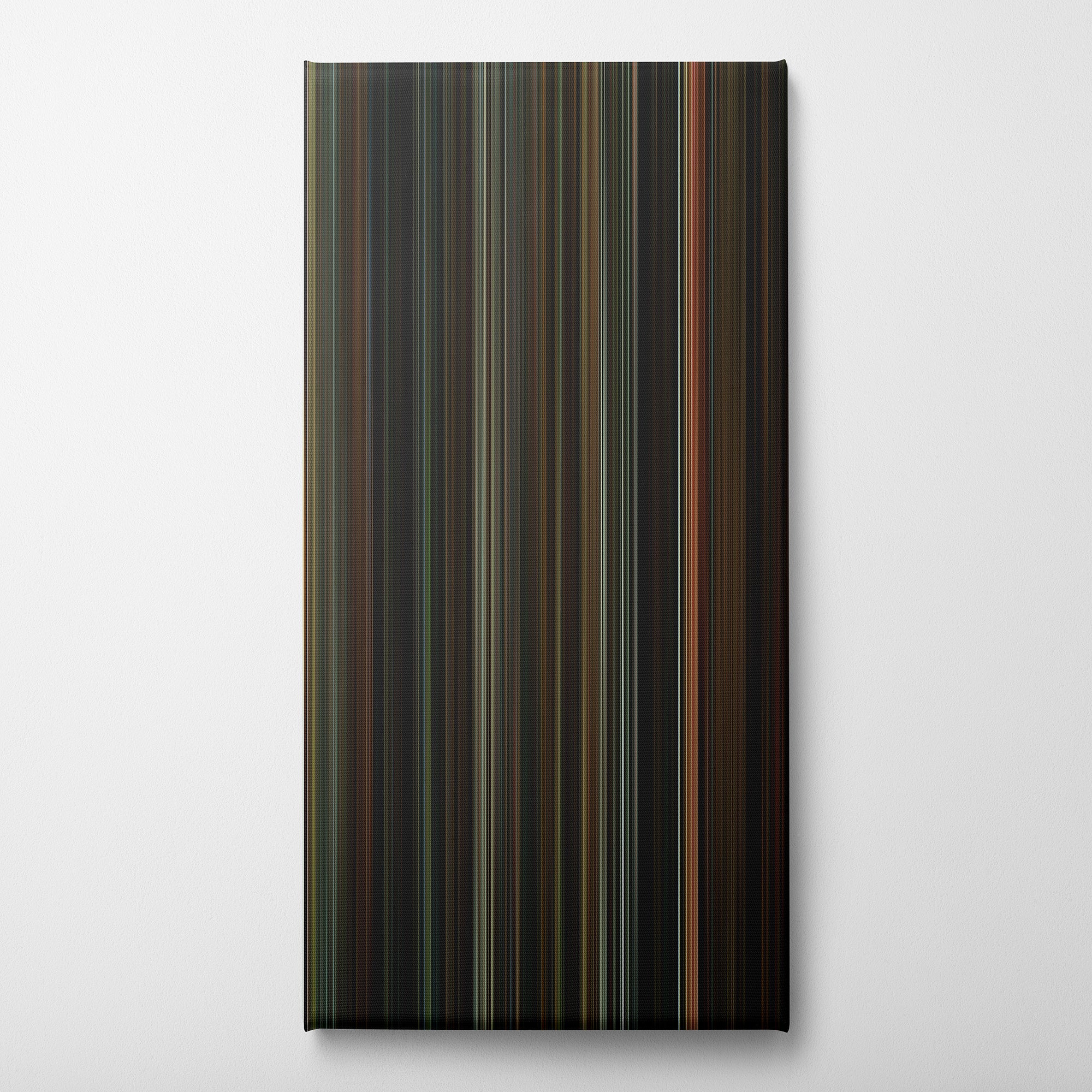 The Twilight Saga - New Moon (2009) CineSpectrum Color Spectrum Canvas Print - Vertical on Wall