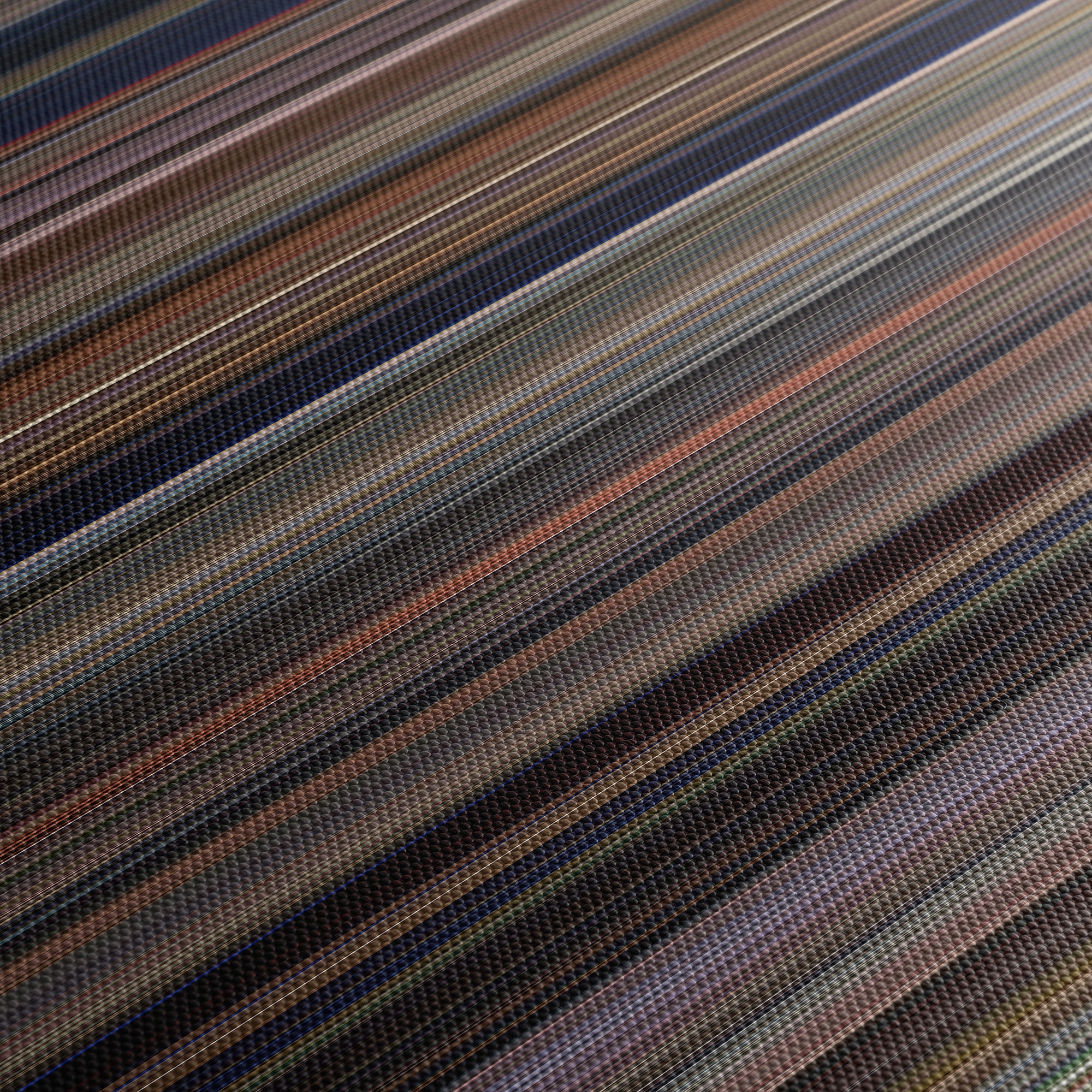 The Untouchables (1987) CineSpectrum Color Spectrum Canvas Print - Close Up of Middle of Print