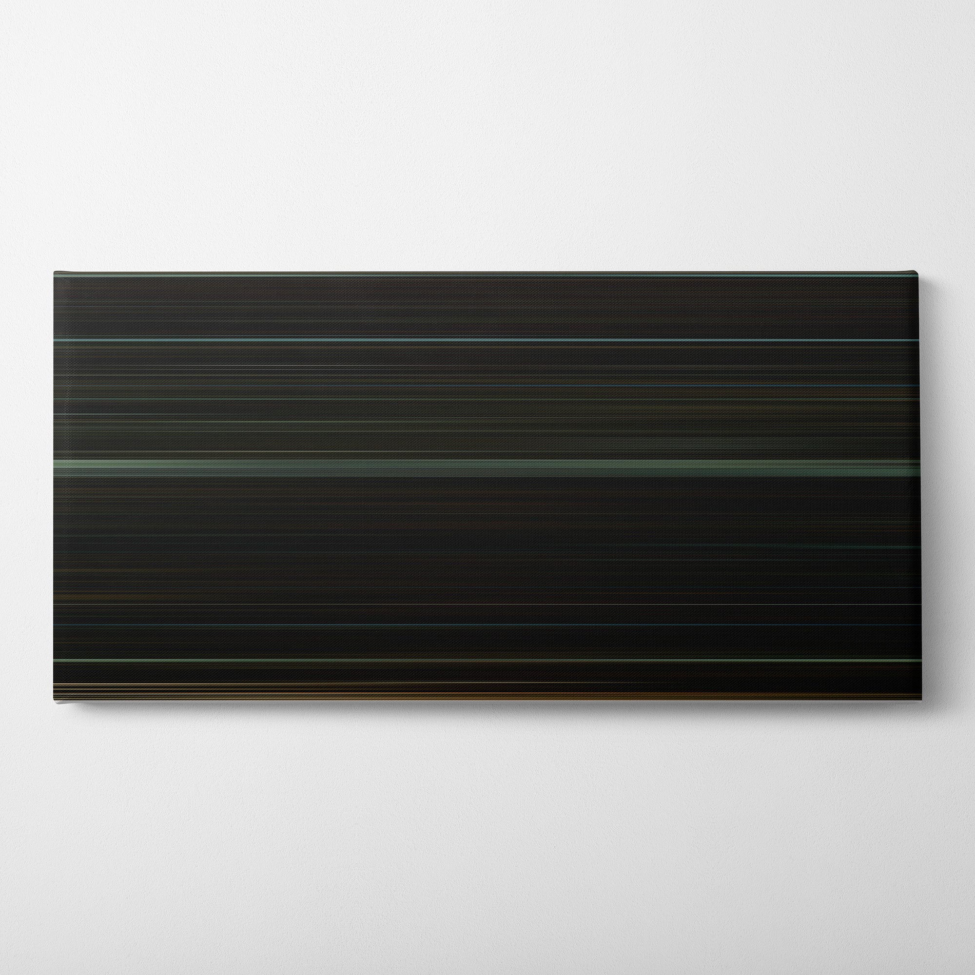 The Whale (2022) CineSpectrum Color Spectrum Canvas Print - Horizontal on Wall