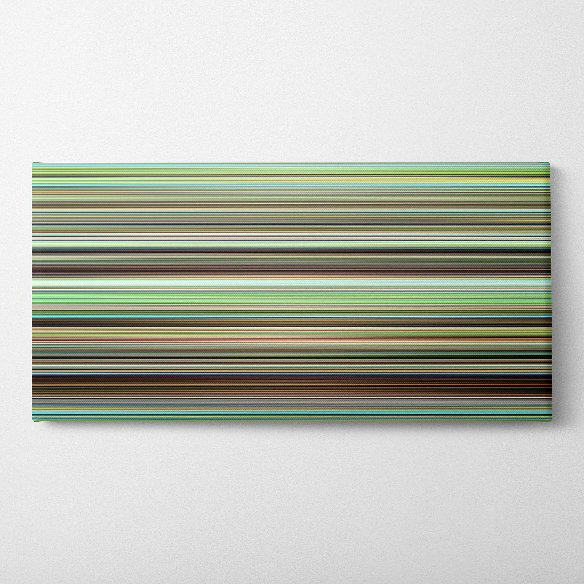 The Wind Rises (2013) CineSpectrum Color Spectrum Canvas Print - Horizontal on Wall