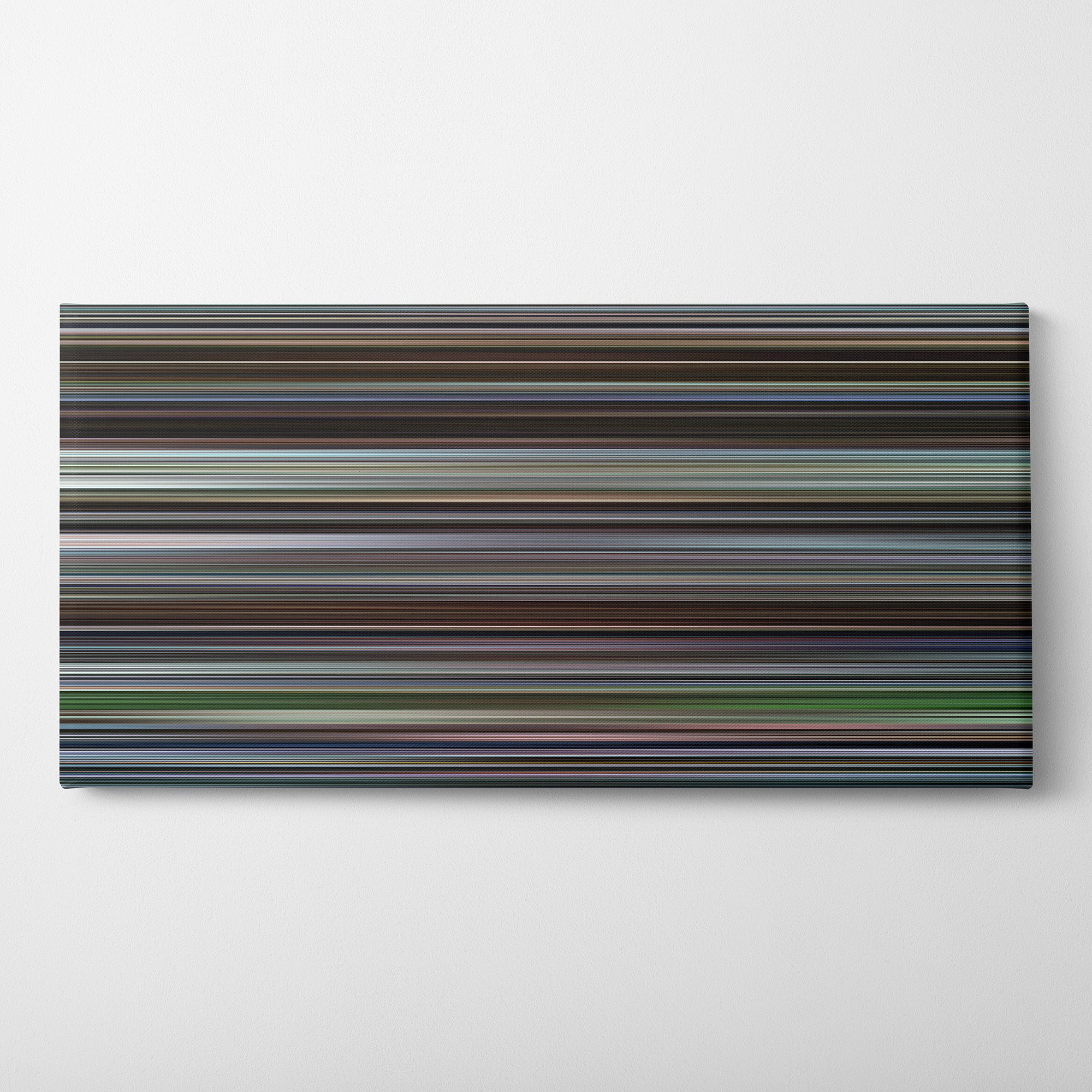 The Worst Person in the World (2021) CineSpectrum Color Spectrum Canvas Print - Horizontal on Wall