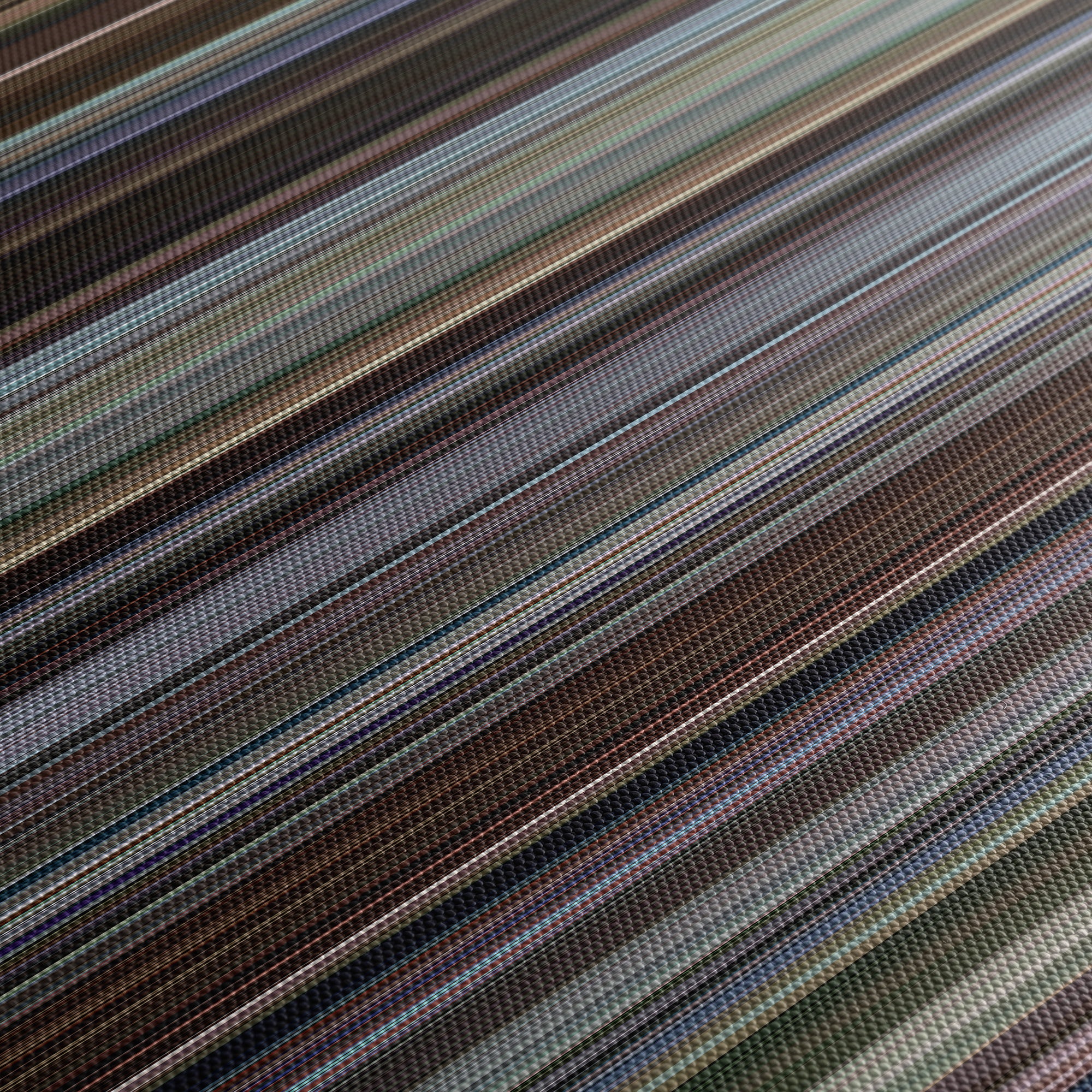 The Worst Person in the World (2021) CineSpectrum Color Spectrum Canvas Print - Close Up of Middle of Print