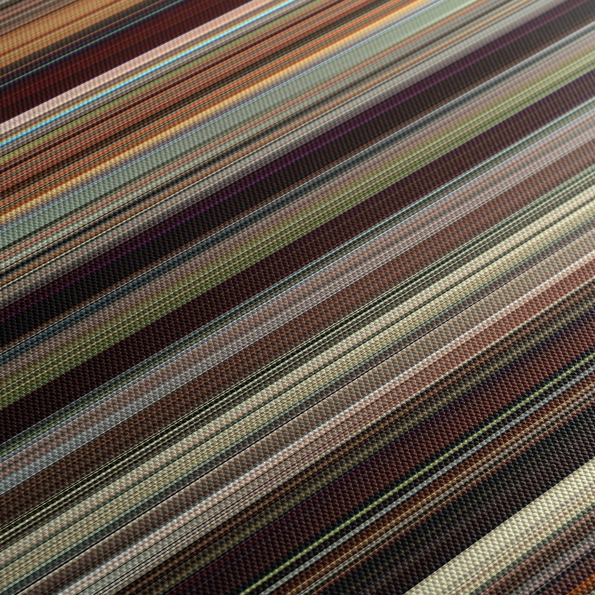 The Wrestler (2008) CineSpectrum Color Spectrum Canvas Print - Close Up of Middle of Print
