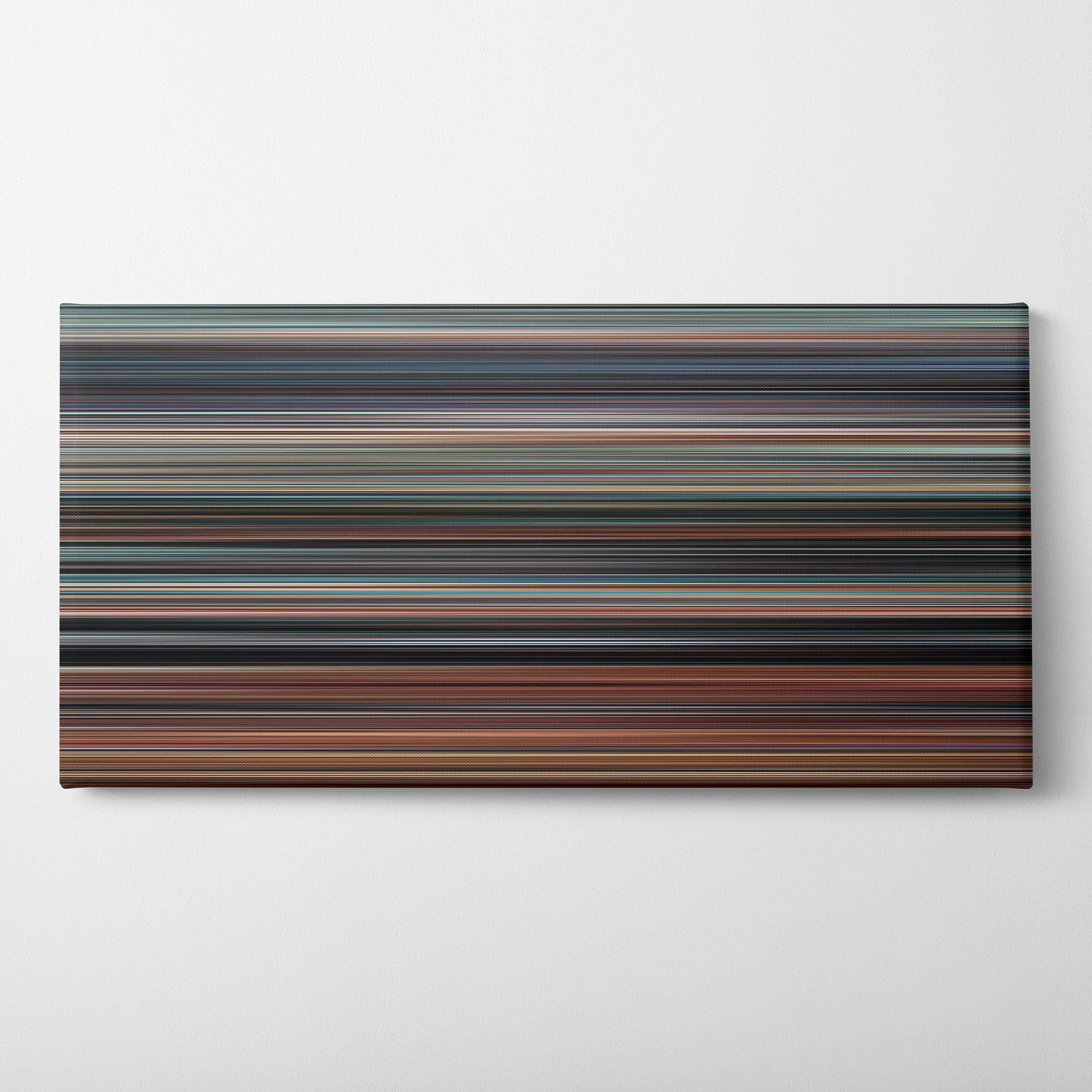 Thelma and Louise (1991) CineSpectrum Color Spectrum Canvas Print - Horizontal on Wall