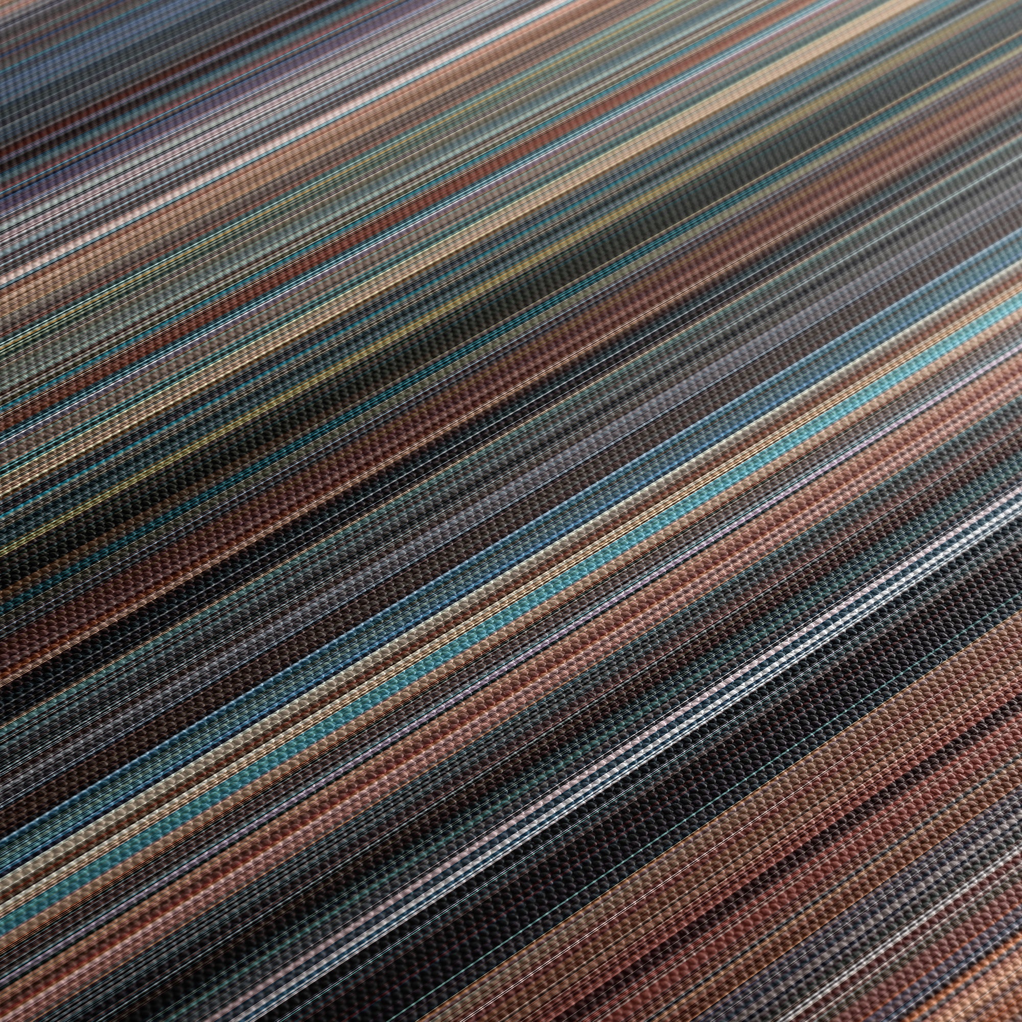 Thelma and Louise (1991) CineSpectrum Color Spectrum Canvas Print - Close Up of Middle of Print
