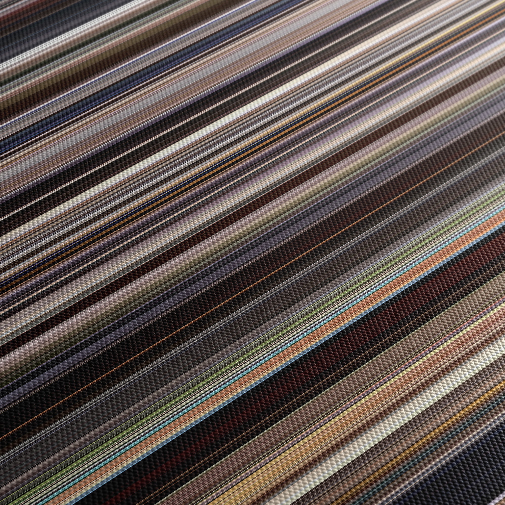 There Will Be Blood (2007) CineSpectrum Color Spectrum Canvas Print - Close Up of Middle of Print