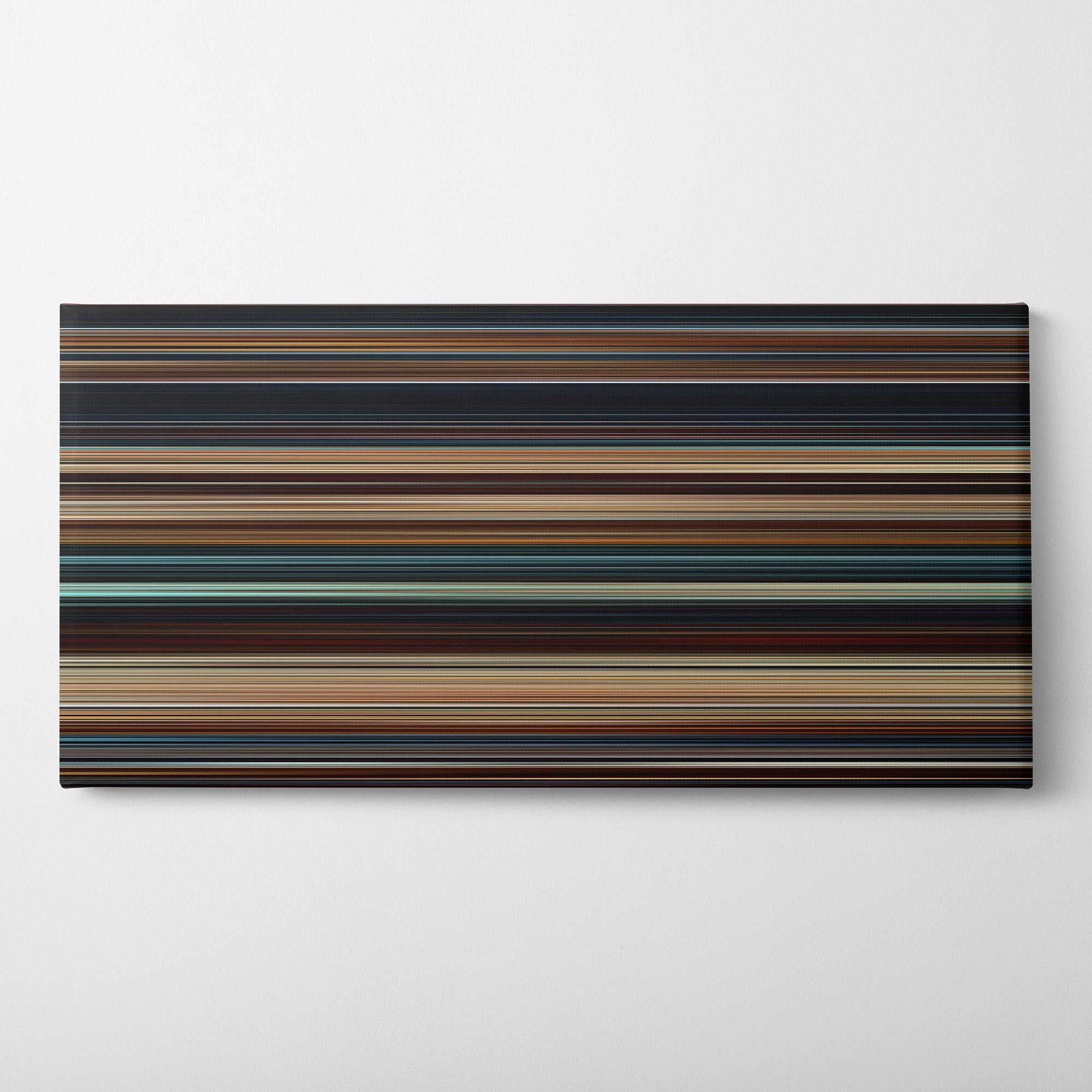 Thor (2011) CineSpectrum Color Spectrum Canvas Print - Horizontal on Wall