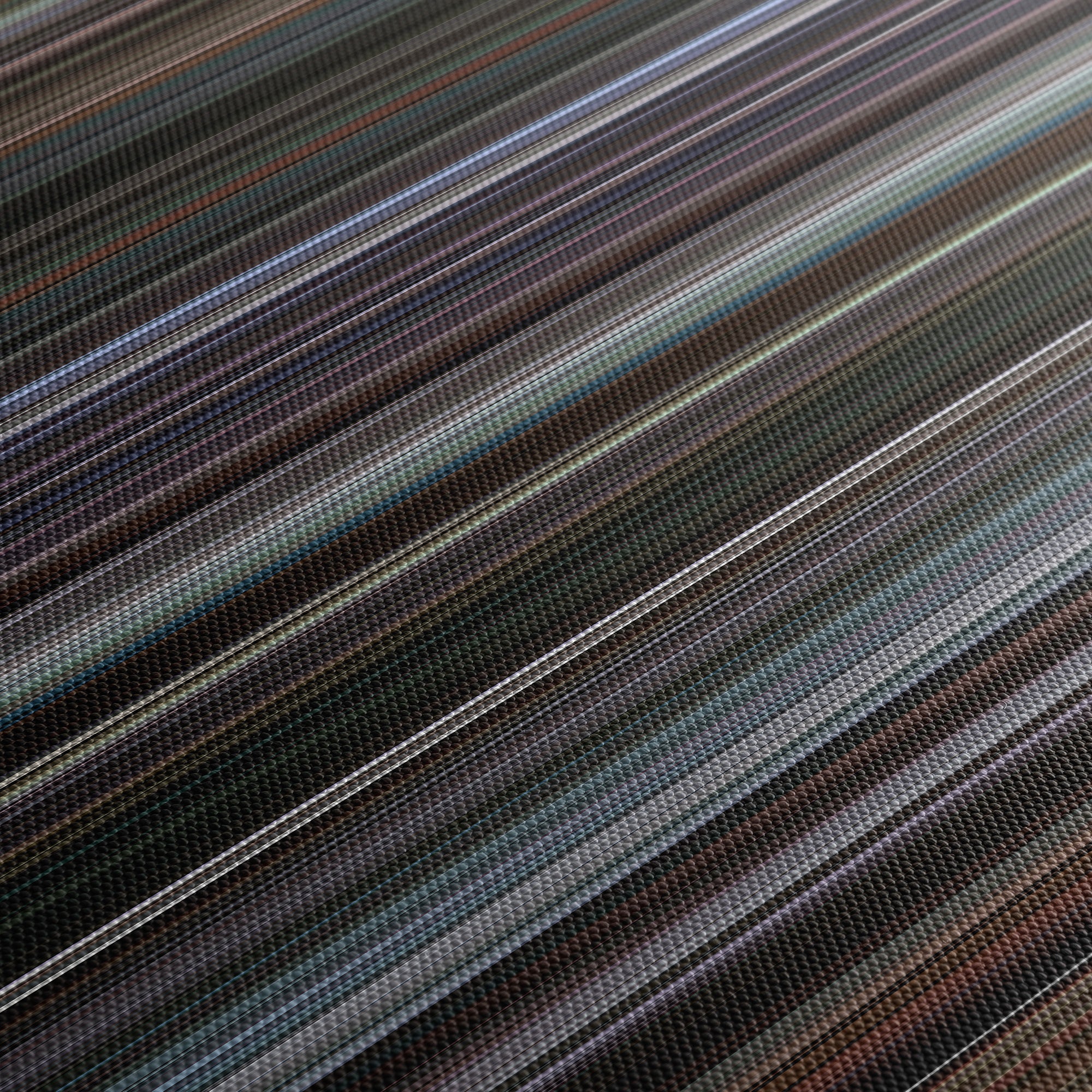Three Colors White (1994) CineSpectrum Color Spectrum Canvas Print - Close Up of Middle of Print