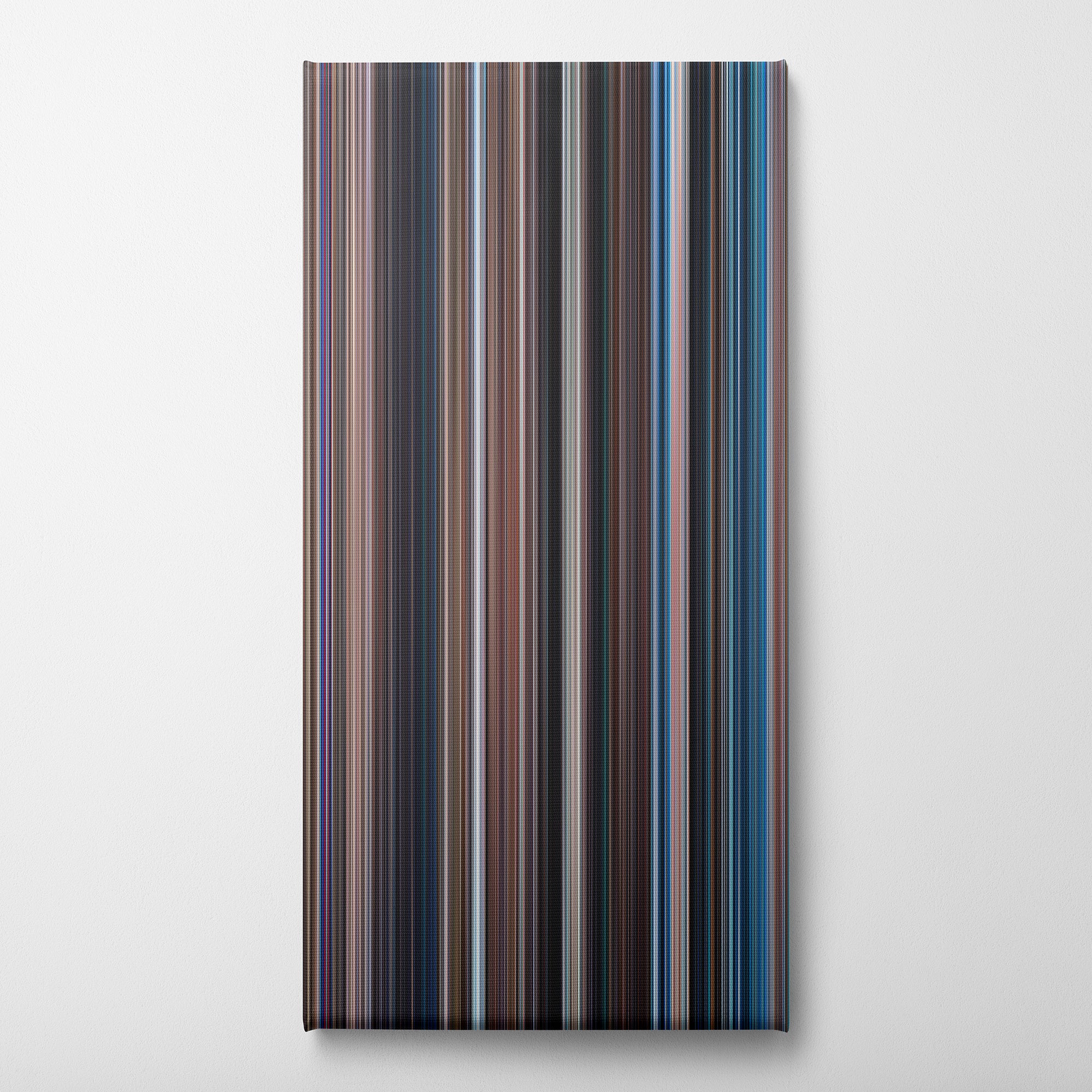 Thunderball (1965) CineSpectrum Color Spectrum Canvas Print - Vertical on Wall