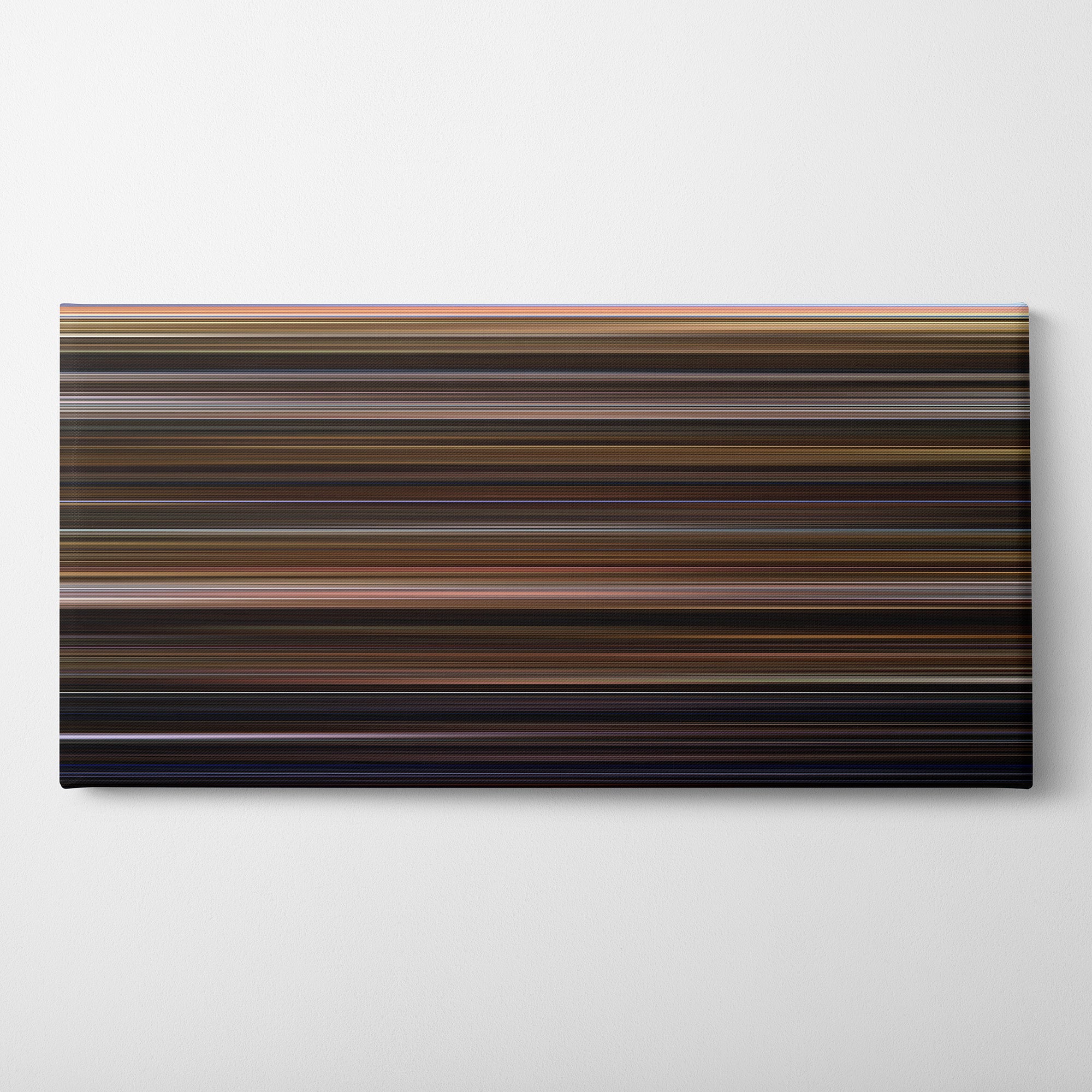 Titanic (1996) CineSpectrum Color Spectrum Canvas Print - Horizontal on Wall