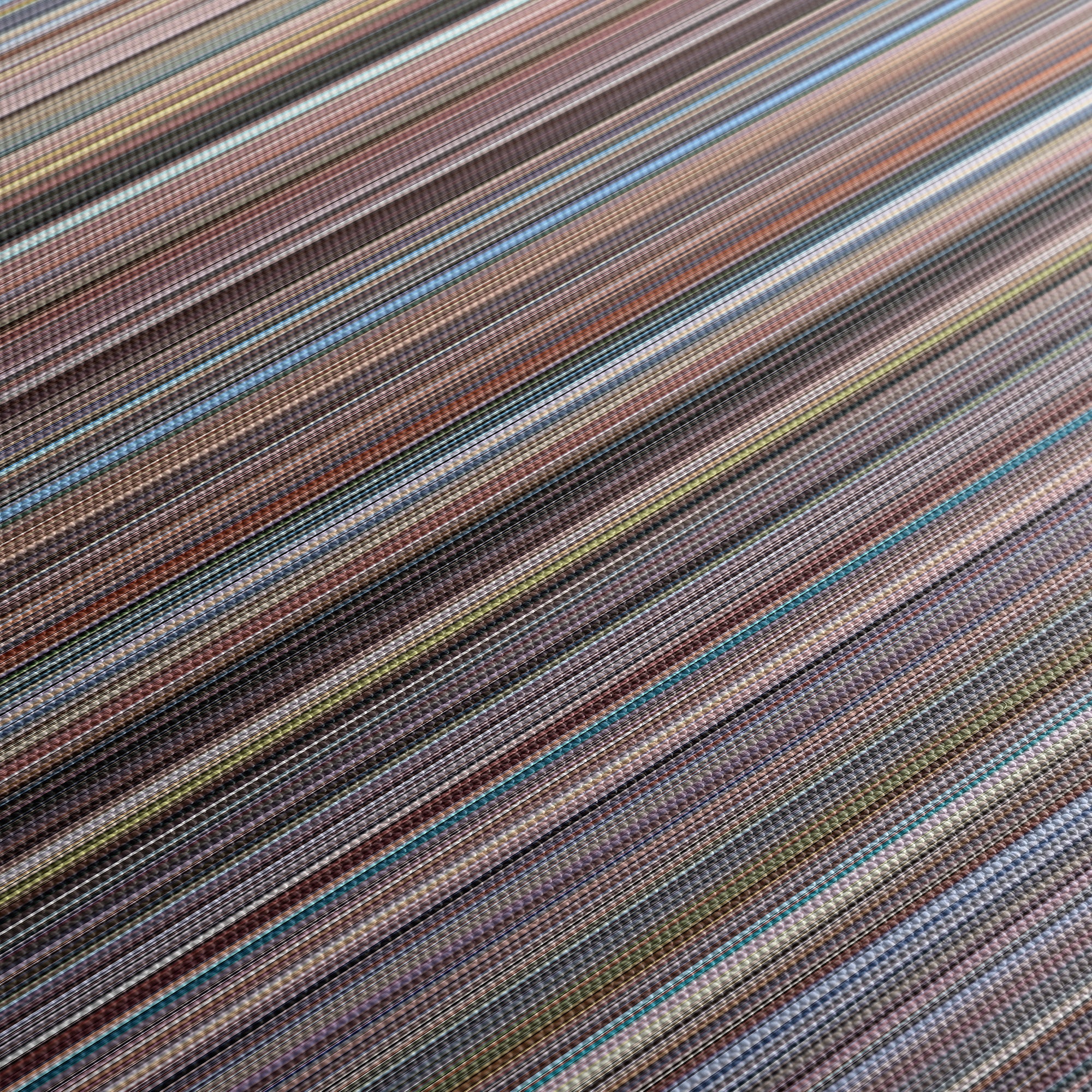 To the Wonder (2012) CineSpectrum Color Spectrum Canvas Print - Close Up of Middle of Print