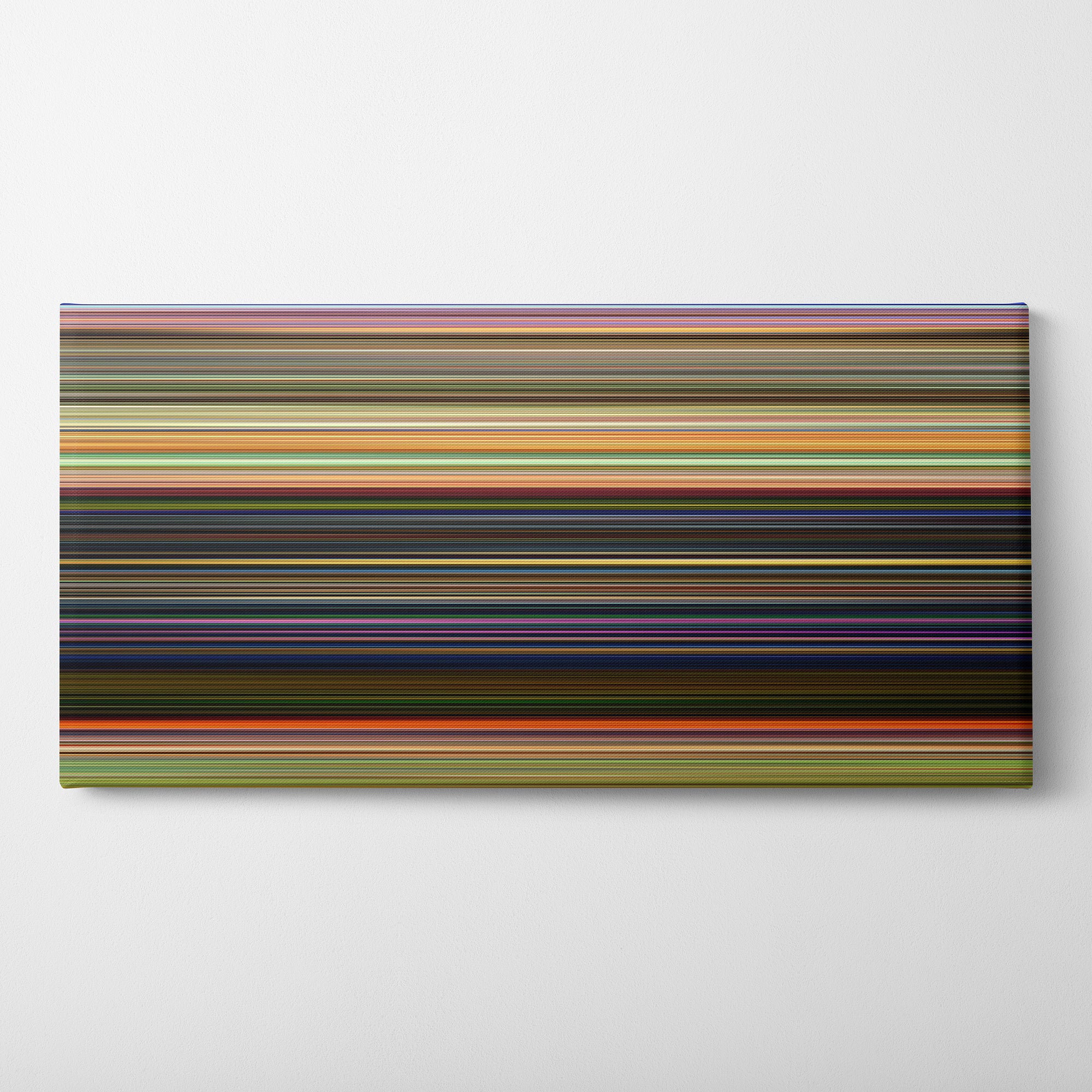 Toy Story 3 (2010) CineSpectrum Color Spectrum Canvas Print - Horizontal on Wall