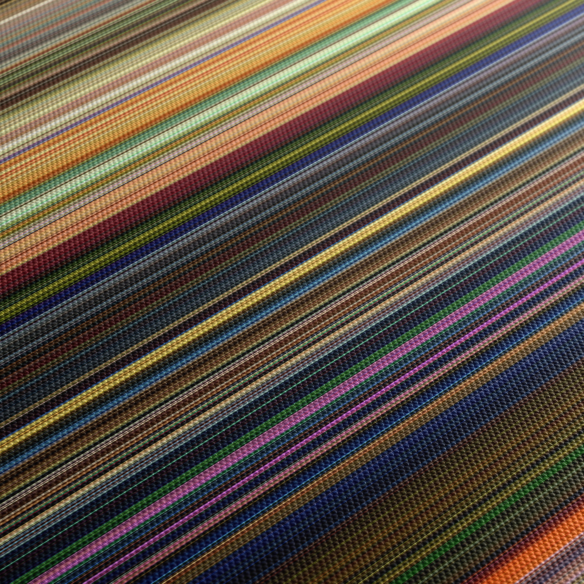 Toy Story 3 (2010) CineSpectrum Color Spectrum Canvas Print - Close Up of Middle of Print