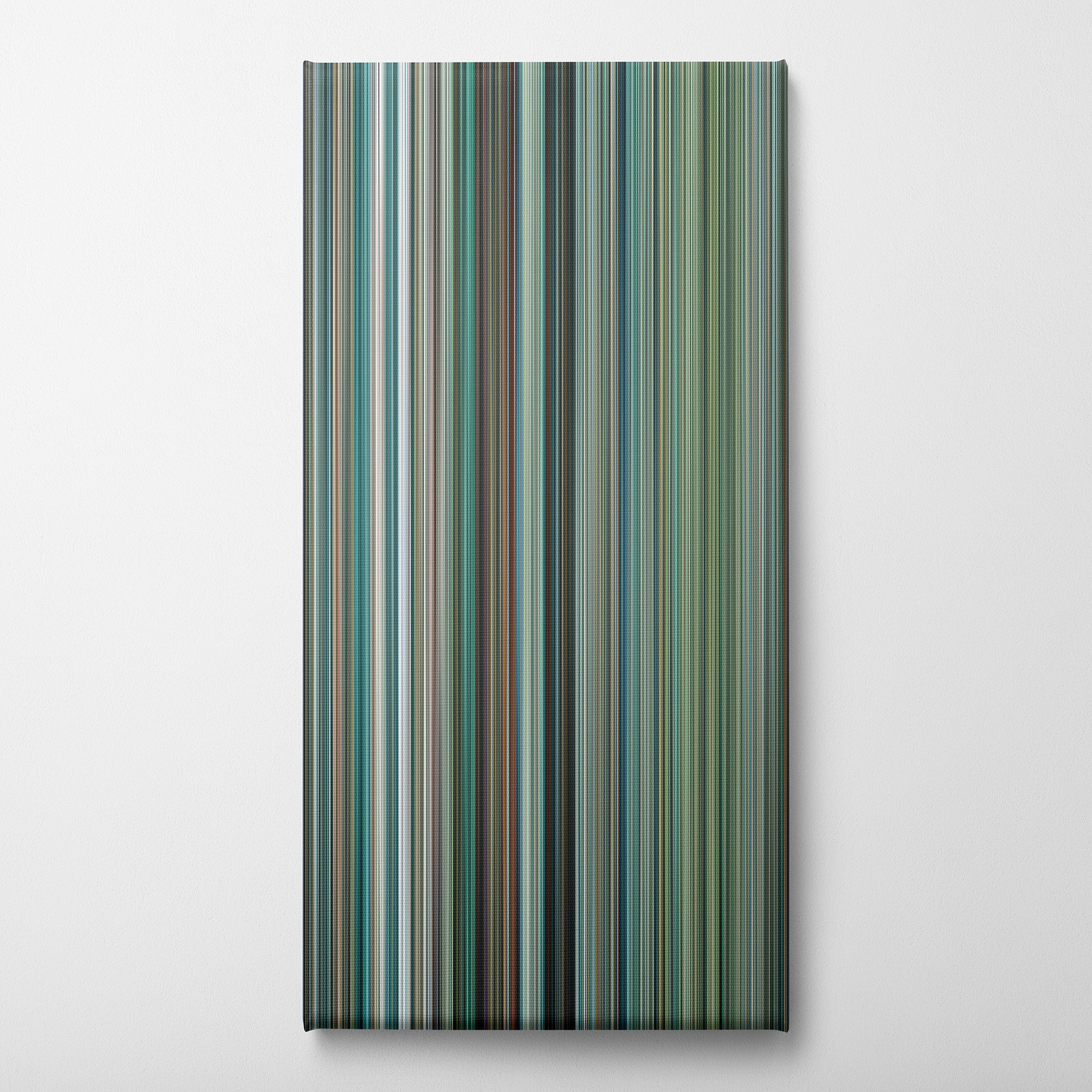 Transformers - Dark of the Moon (2011) CineSpectrum Color Spectrum Canvas Print - Vertical on Wall