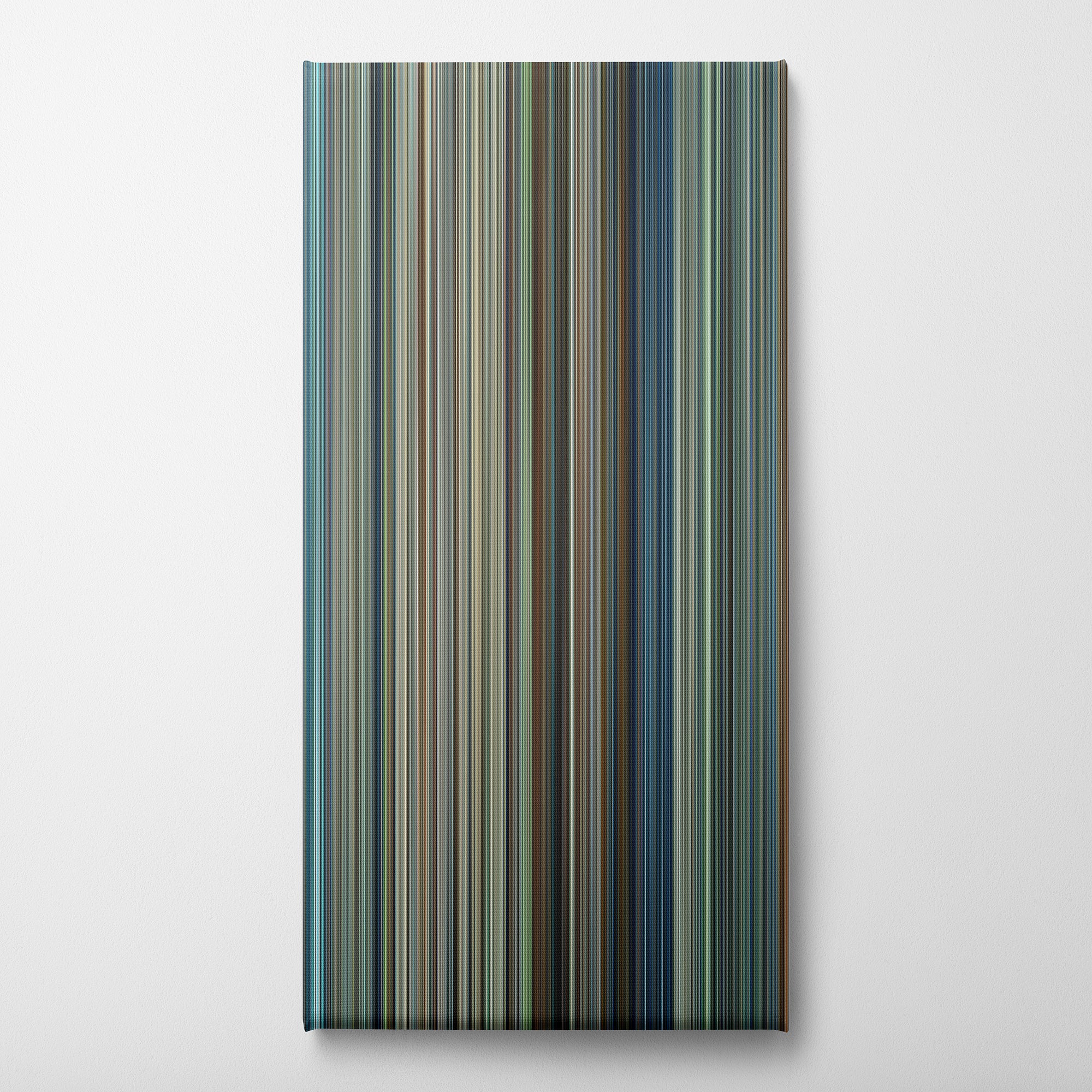 Transformers - The Last Knight (2017) CineSpectrum Color Spectrum Canvas Print - Vertical on Wall