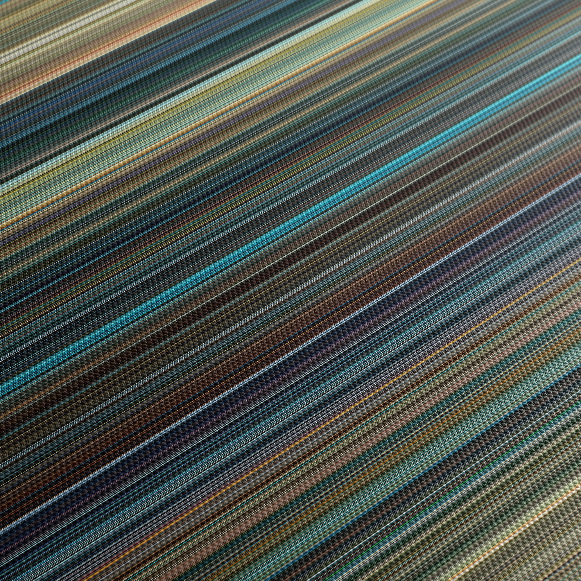 Transformers (2007) CineSpectrum Color Spectrum Canvas Print - Close Up of Middle of Print