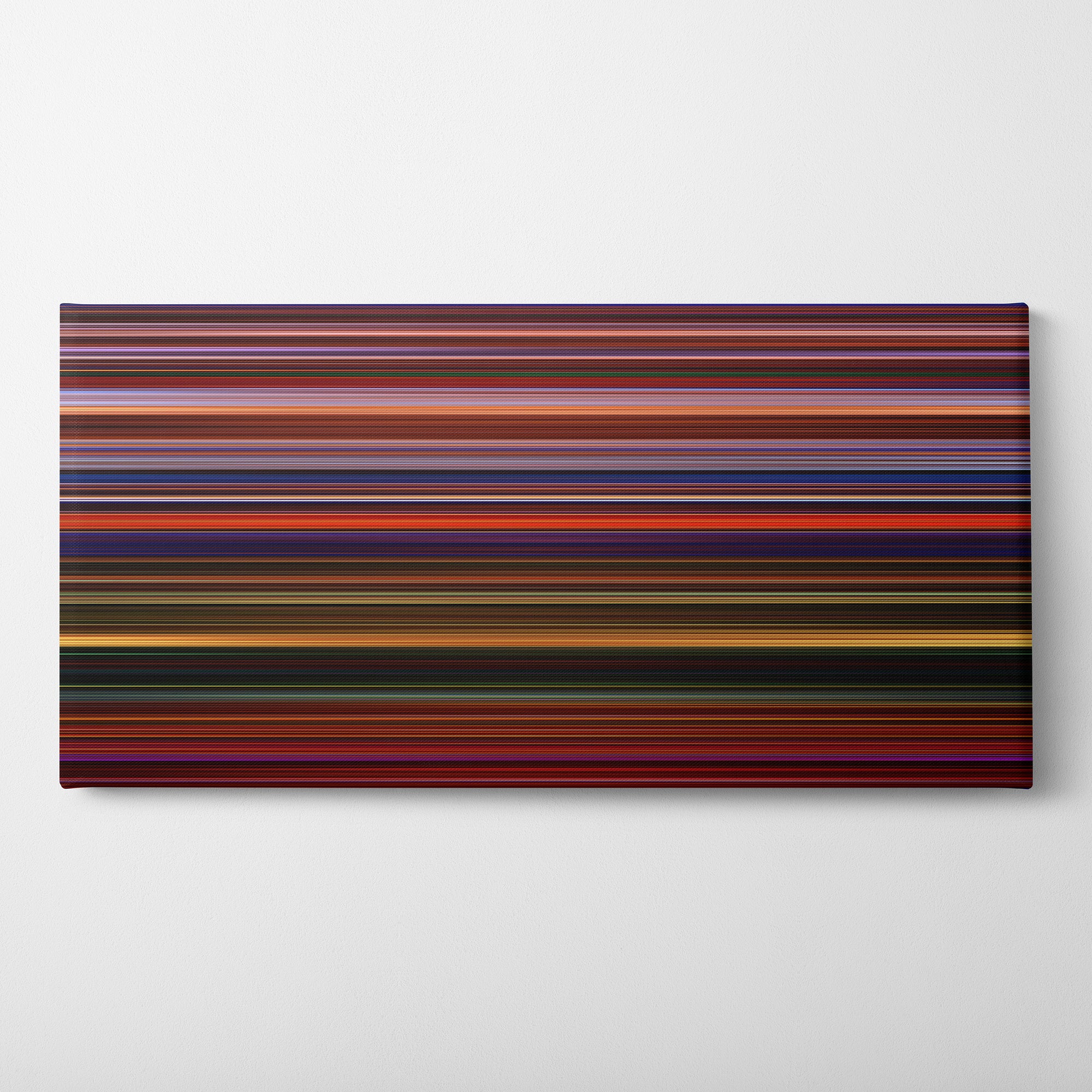 Treasure Planet (2002) CineSpectrum Color Spectrum Canvas Print - Horizontal on Wall