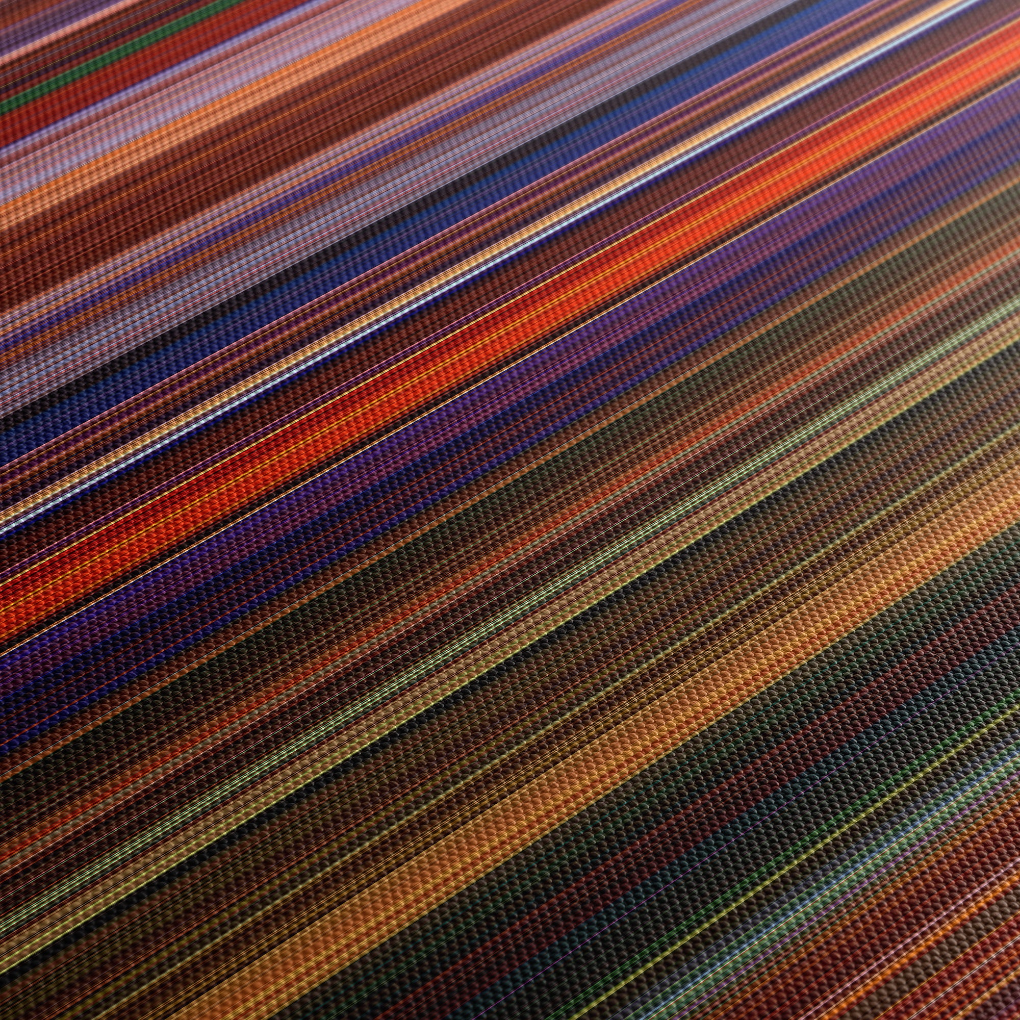Treasure Planet (2002) CineSpectrum Color Spectrum Canvas Print - Close Up of Middle of Print