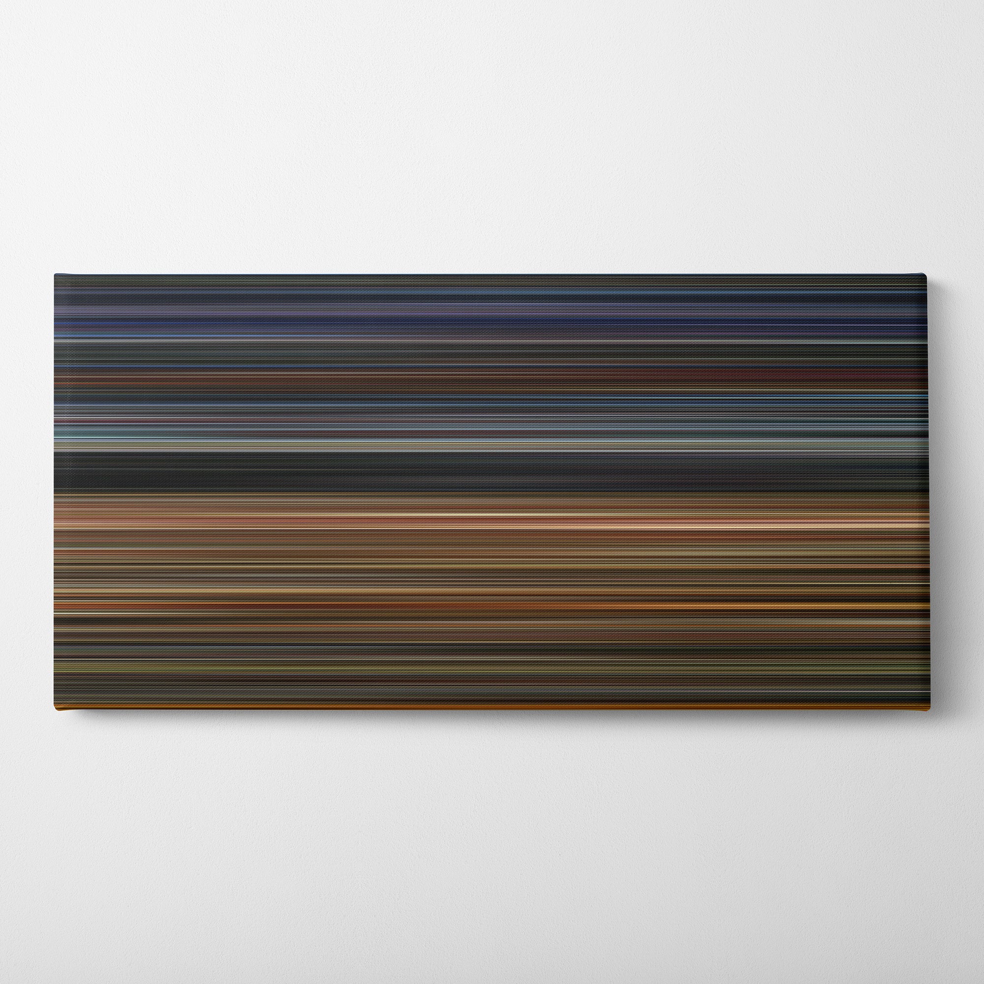 True Romance (1993) CineSpectrum Color Spectrum Canvas Print - Horizontal on Wall