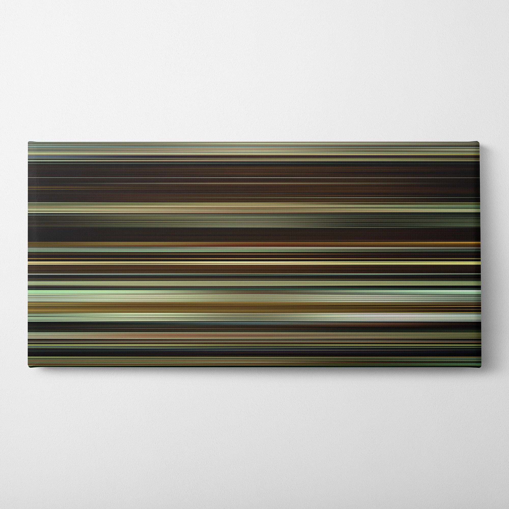 Tusk (2014) CineSpectrum Color Spectrum Canvas Print - Horizontal on Wall