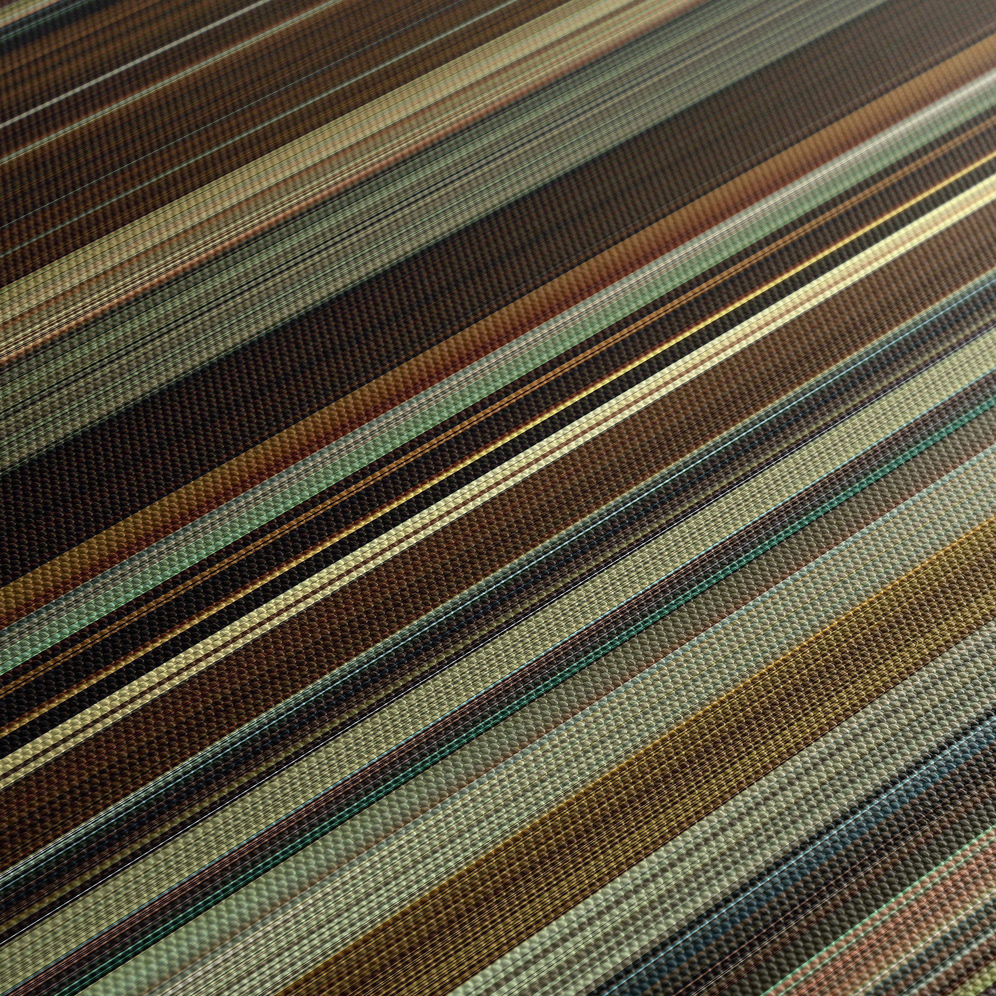 Tusk (2014) CineSpectrum Color Spectrum Canvas Print - Close Up of Middle of Print