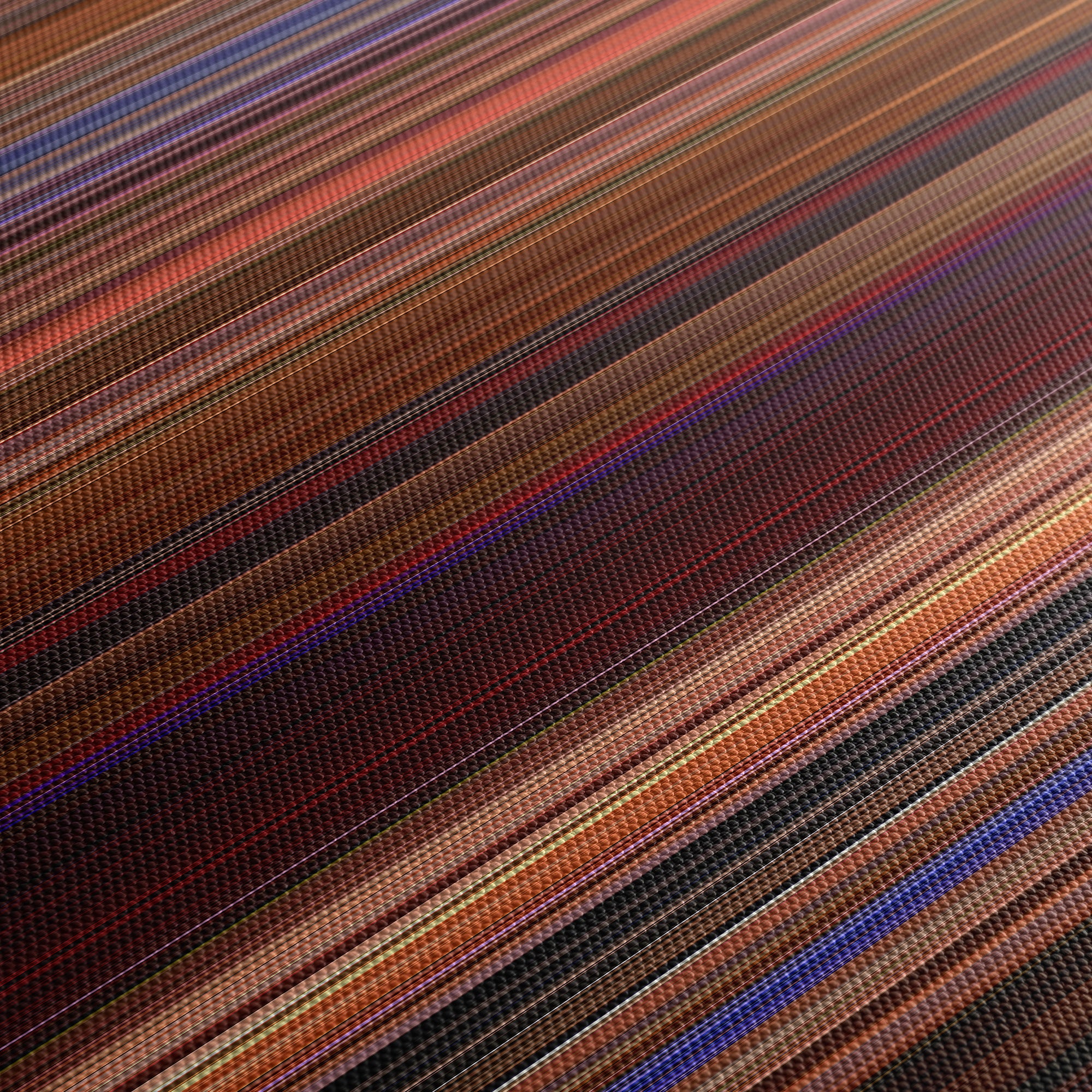Twin Peaks - Fire Walk with Me (1992) CineSpectrum Color Spectrum Canvas Print - Close Up of Middle of Print