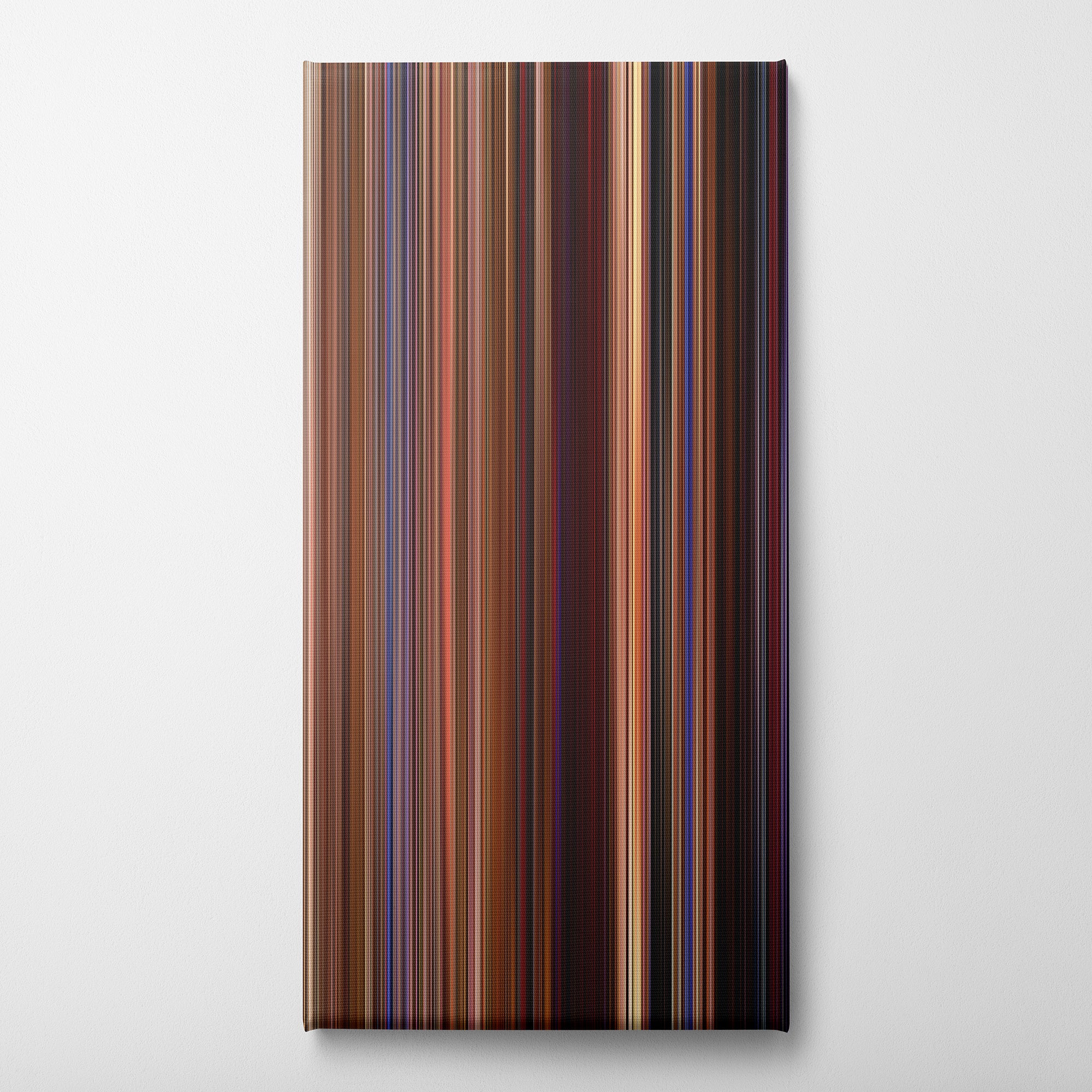 Twin Peaks - Fire Walk with Me (1992) CineSpectrum Color Spectrum Canvas Print - Vertical on Wall