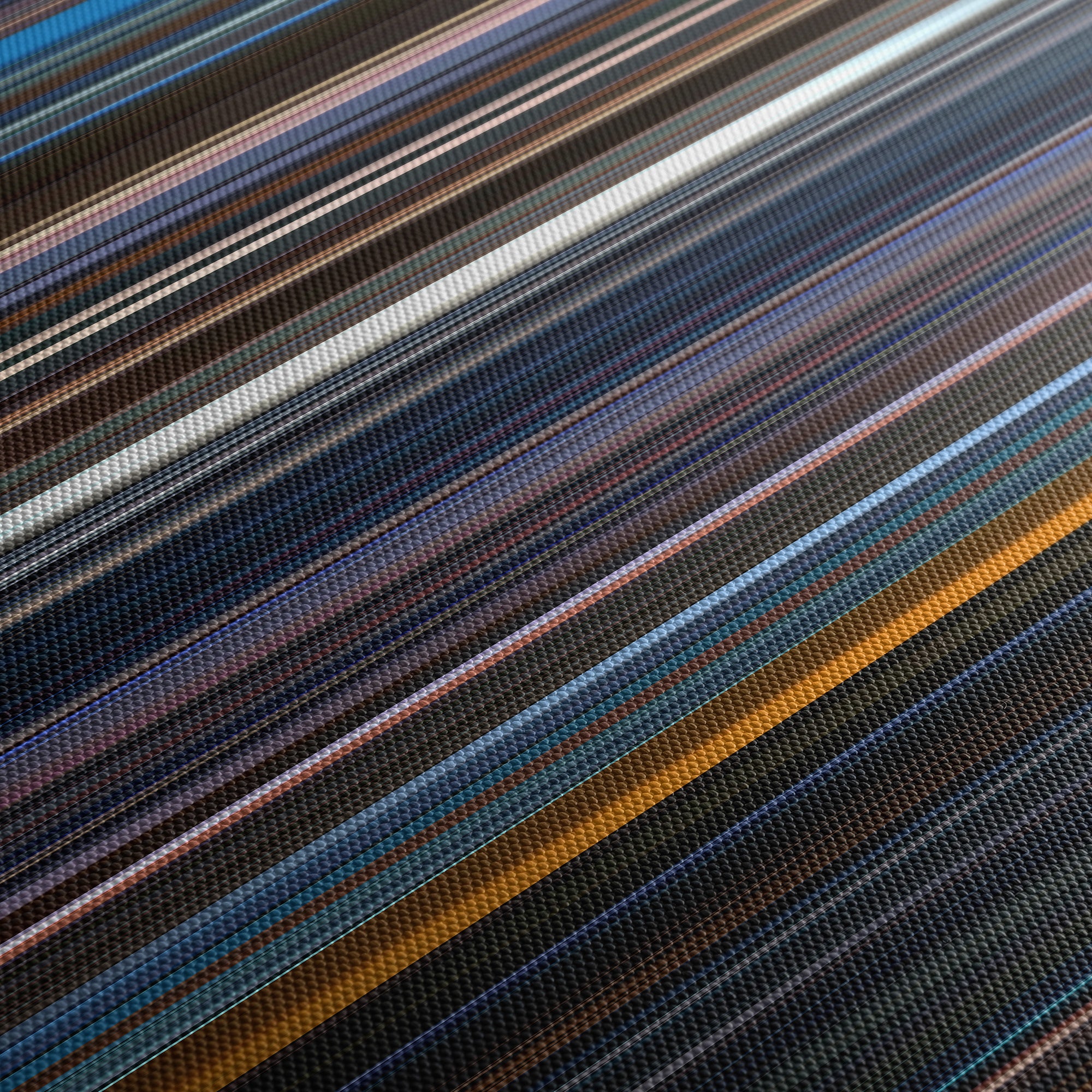 Unbreakable (2000) CineSpectrum Color Spectrum Canvas Print - Close Up of Middle of Print