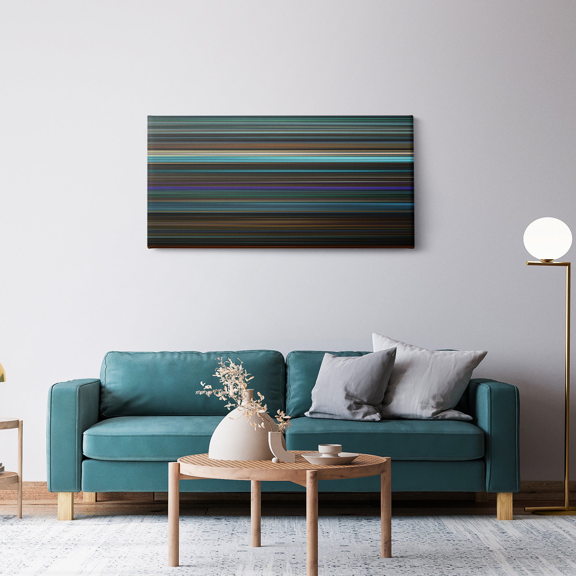 Venom - Let There Be Carnage (2021) CineSpectrum Color Spectrum Canvas Print - Hanging Horizontal on Wall in Room