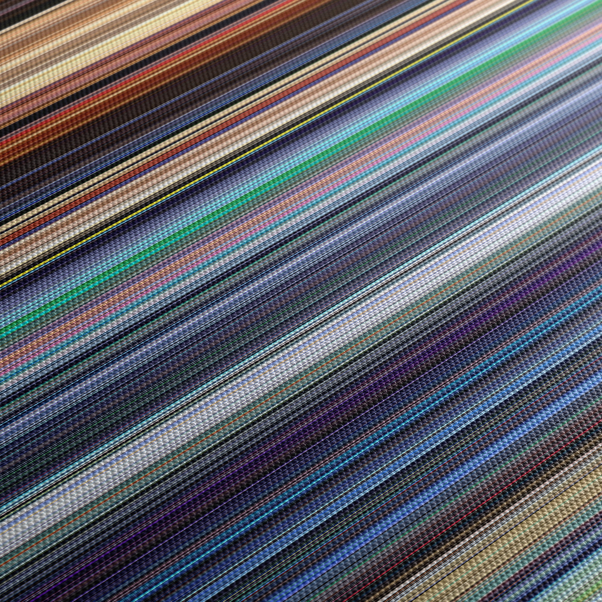 WALL·E (2008) CineSpectrum Color Spectrum Canvas Print - Close Up of Middle of Print