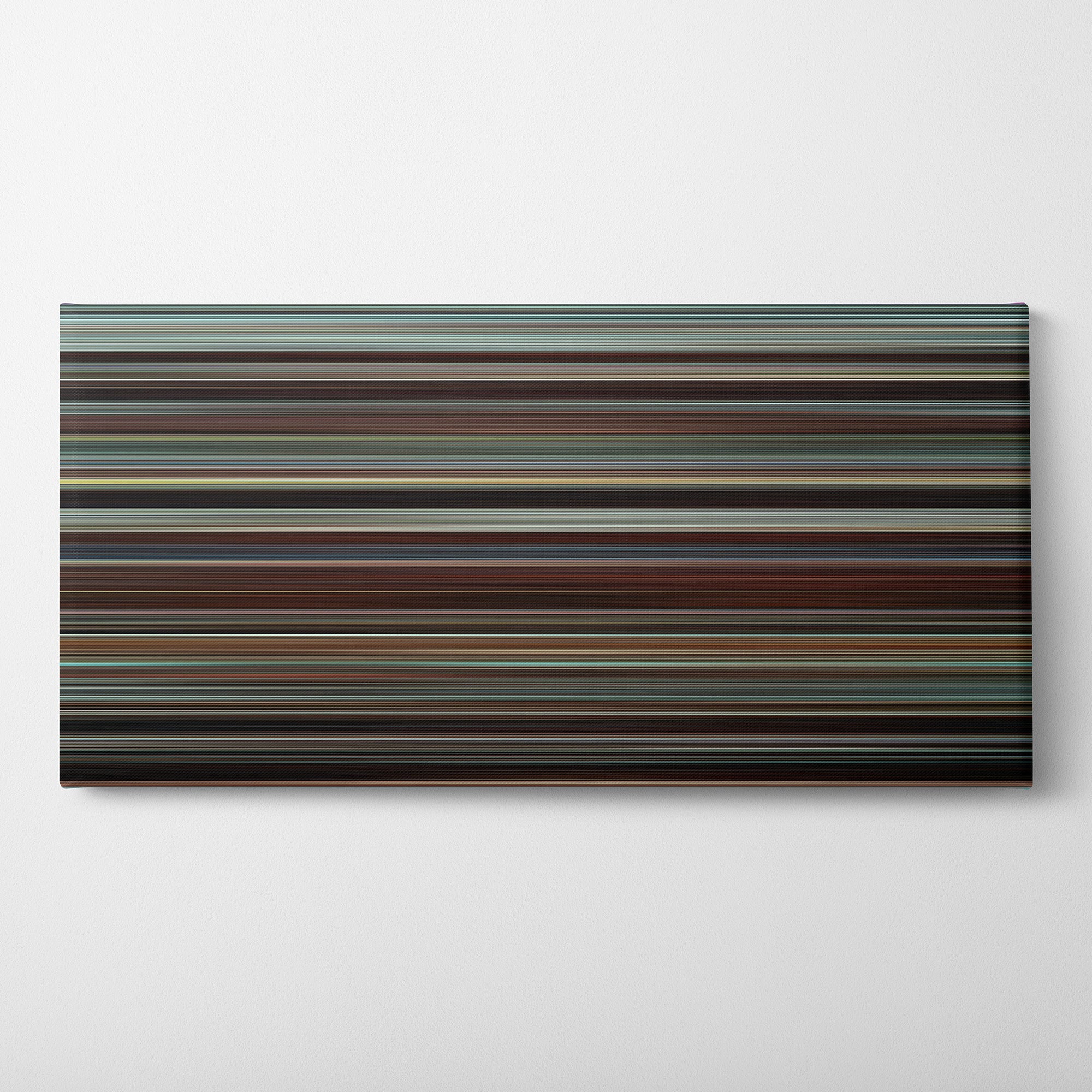Wall Street - Money Never Sleeps (2010) CineSpectrum Color Spectrum Canvas Print - Horizontal on Wall