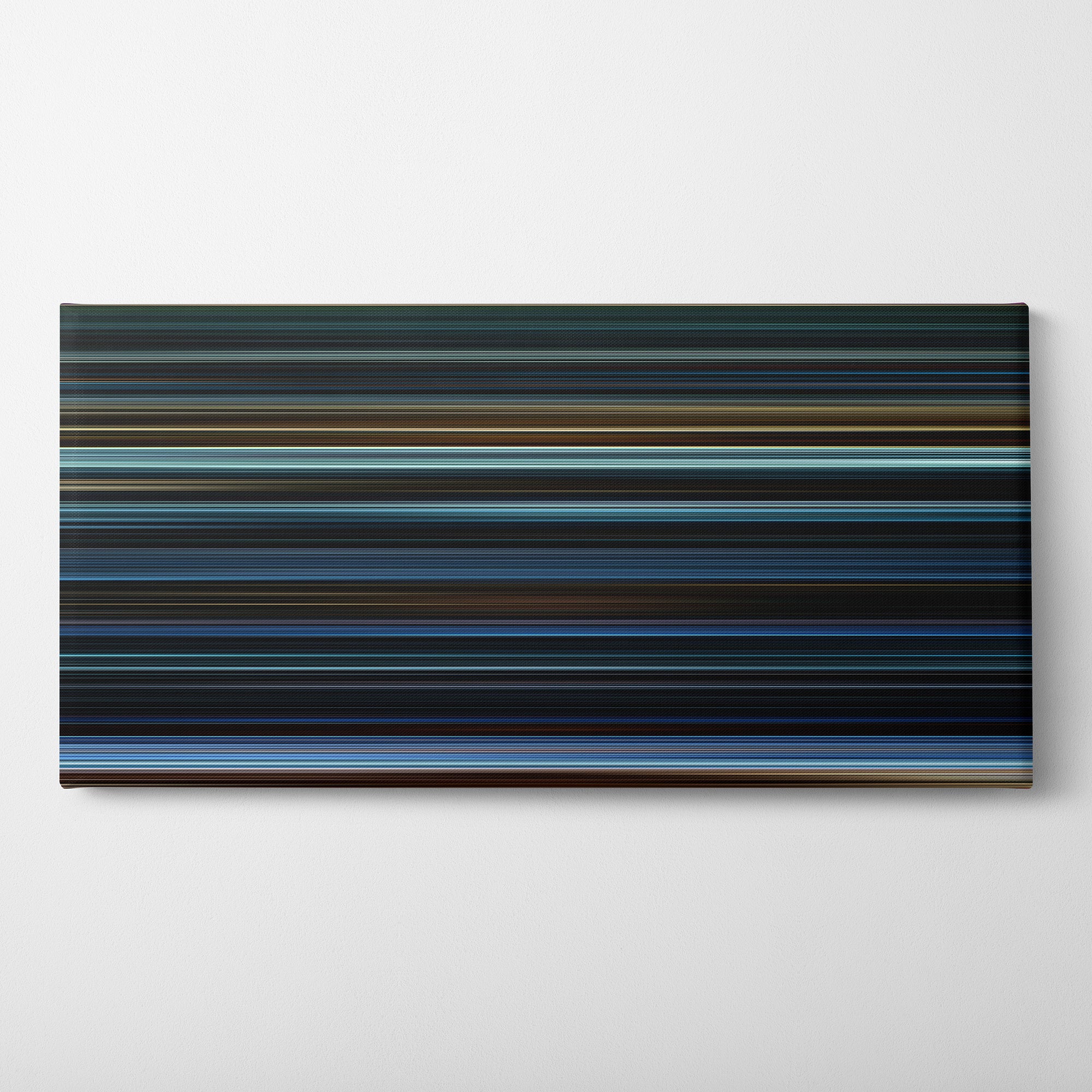 War for the Planet of the Apes (2017) CineSpectrum Color Spectrum Canvas Print - Horizontal on Wall
