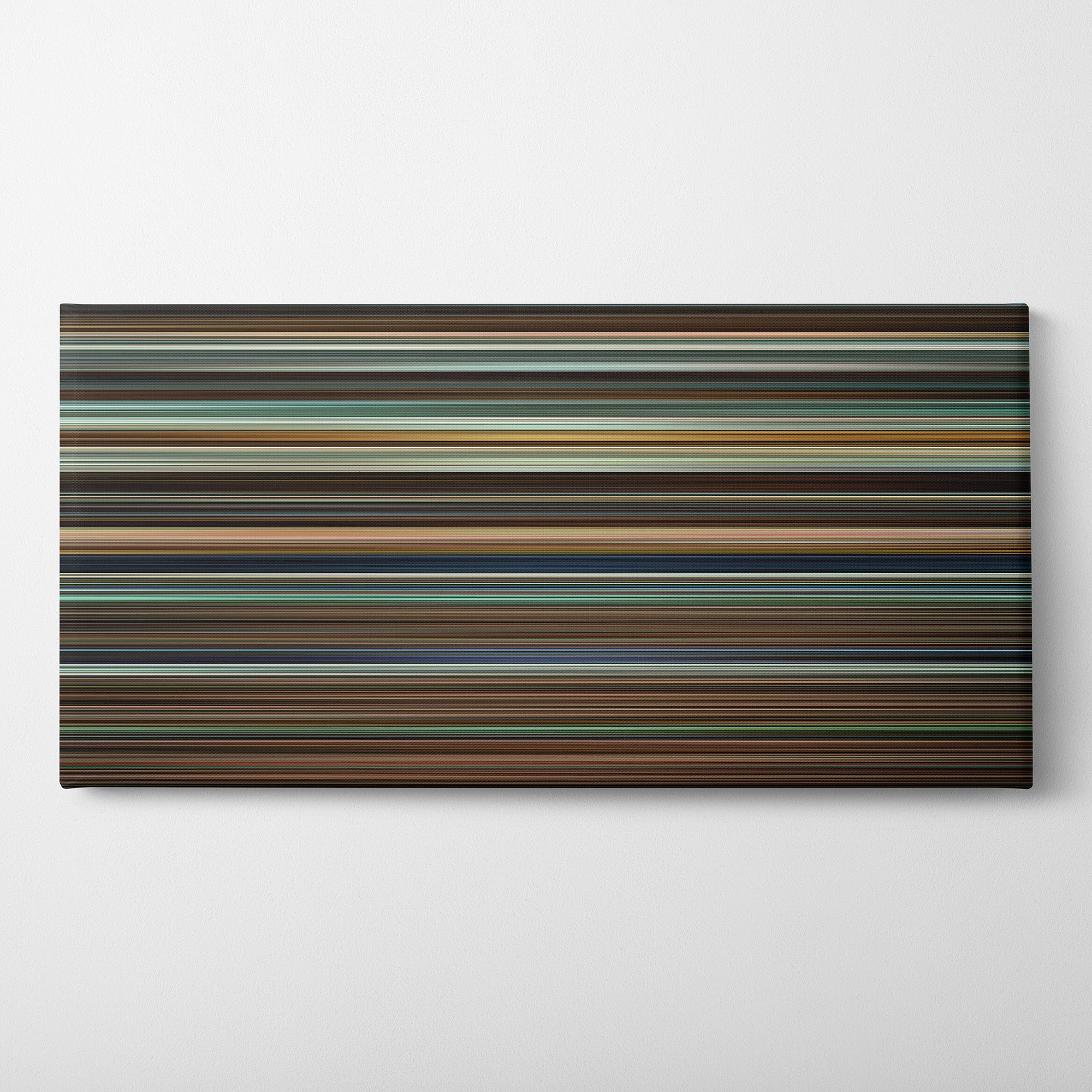 Warrior (2011) CineSpectrum Color Spectrum Canvas Print - Horizontal on Wall