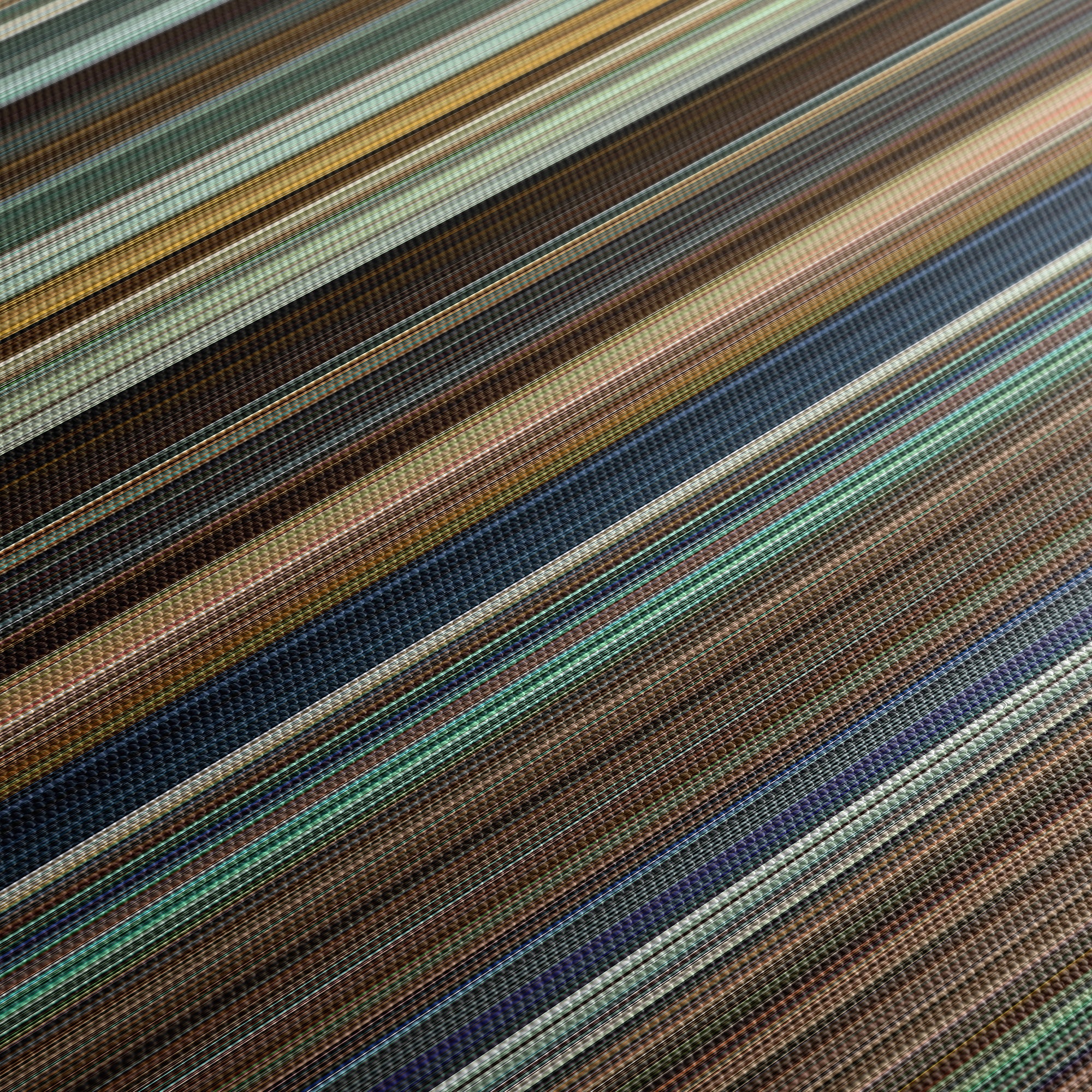 Warrior (2011) CineSpectrum Color Spectrum Canvas Print - Close Up of Middle of Print