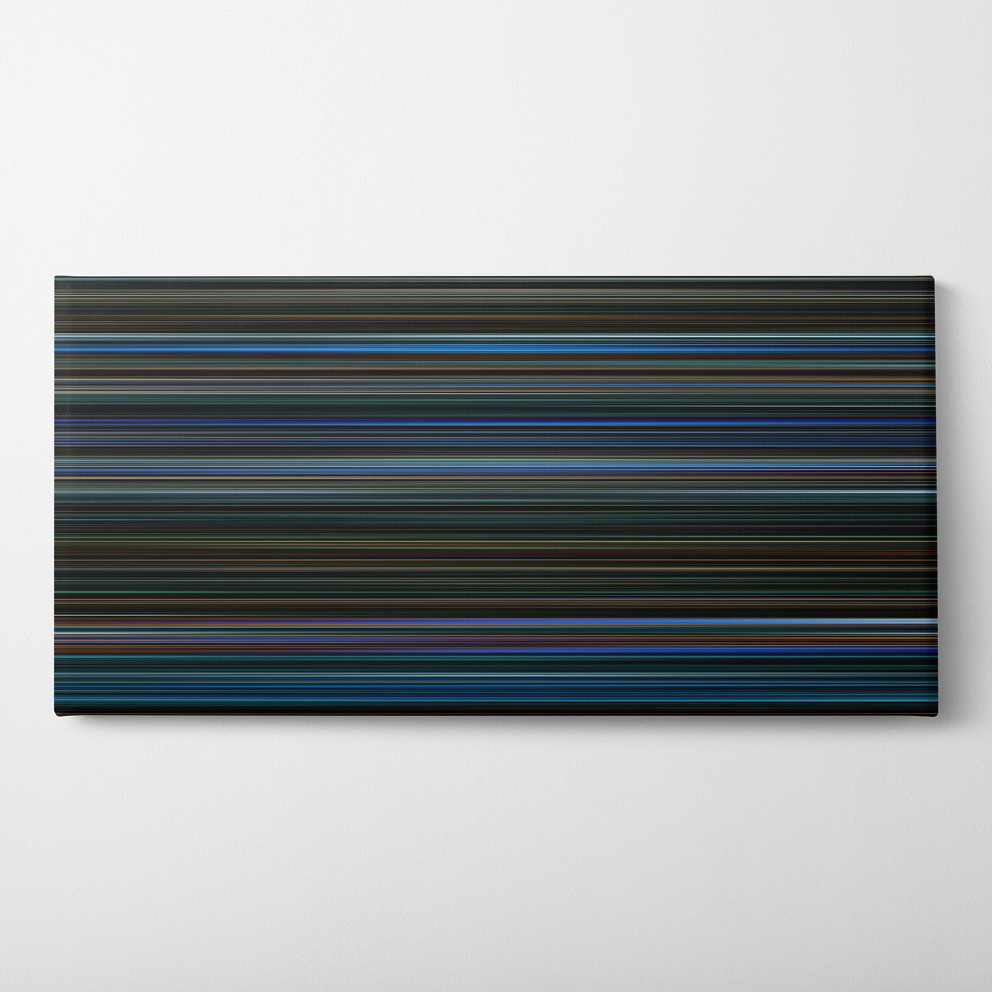 Watchmen (2009) CineSpectrum Color Spectrum Canvas Print - Horizontal on Wall