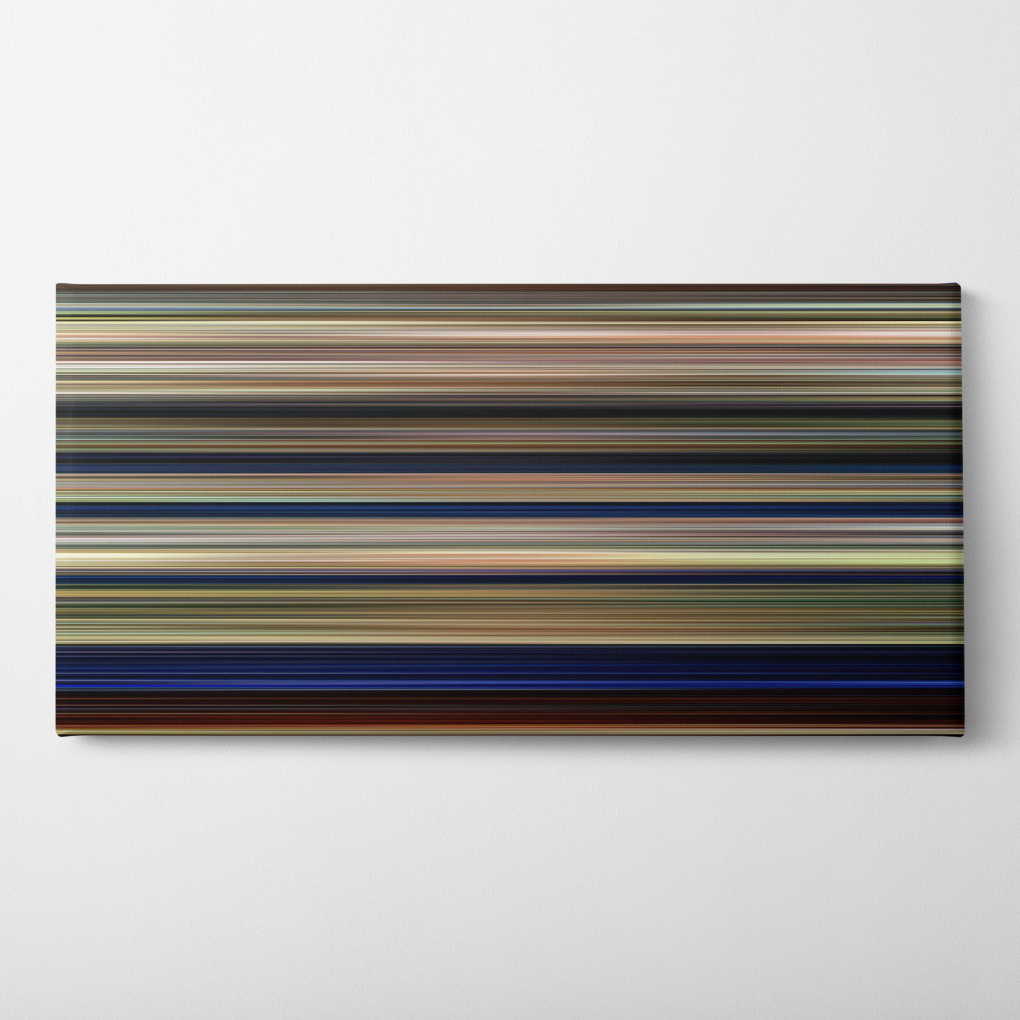 Wes Craven's New Nightmare (1994) CineSpectrum Color Spectrum Canvas Print - Horizontal on Wall